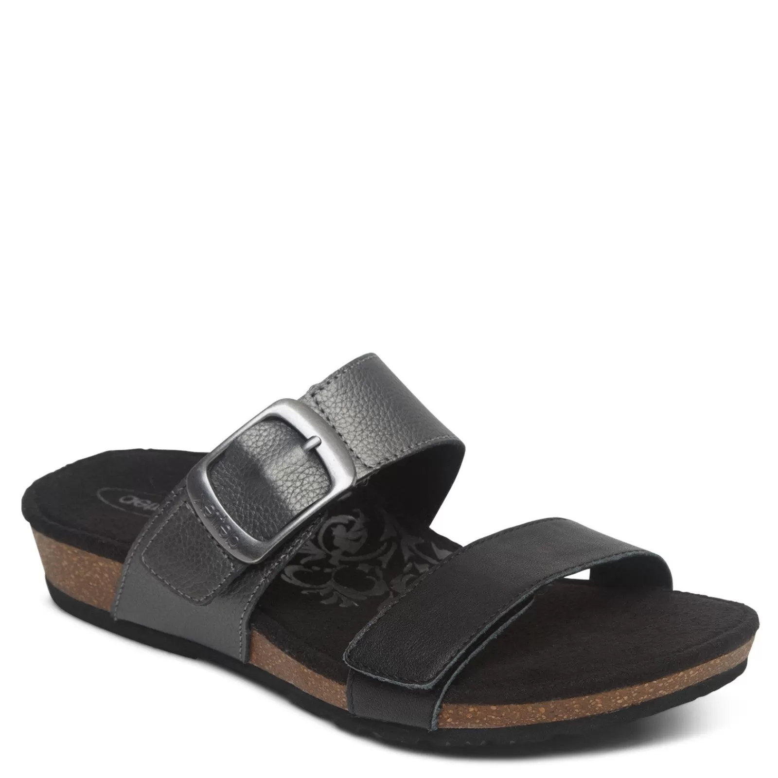 New Aetrex Women's , Daisy Sandal Black