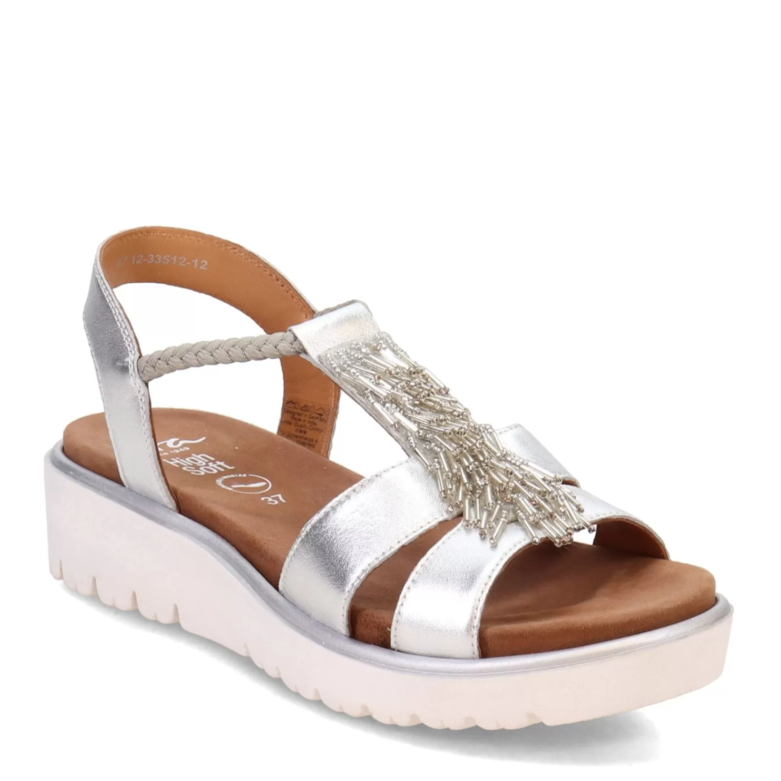 Best Sale Ara Shoes Women's ara, Bristol Sandal Silver