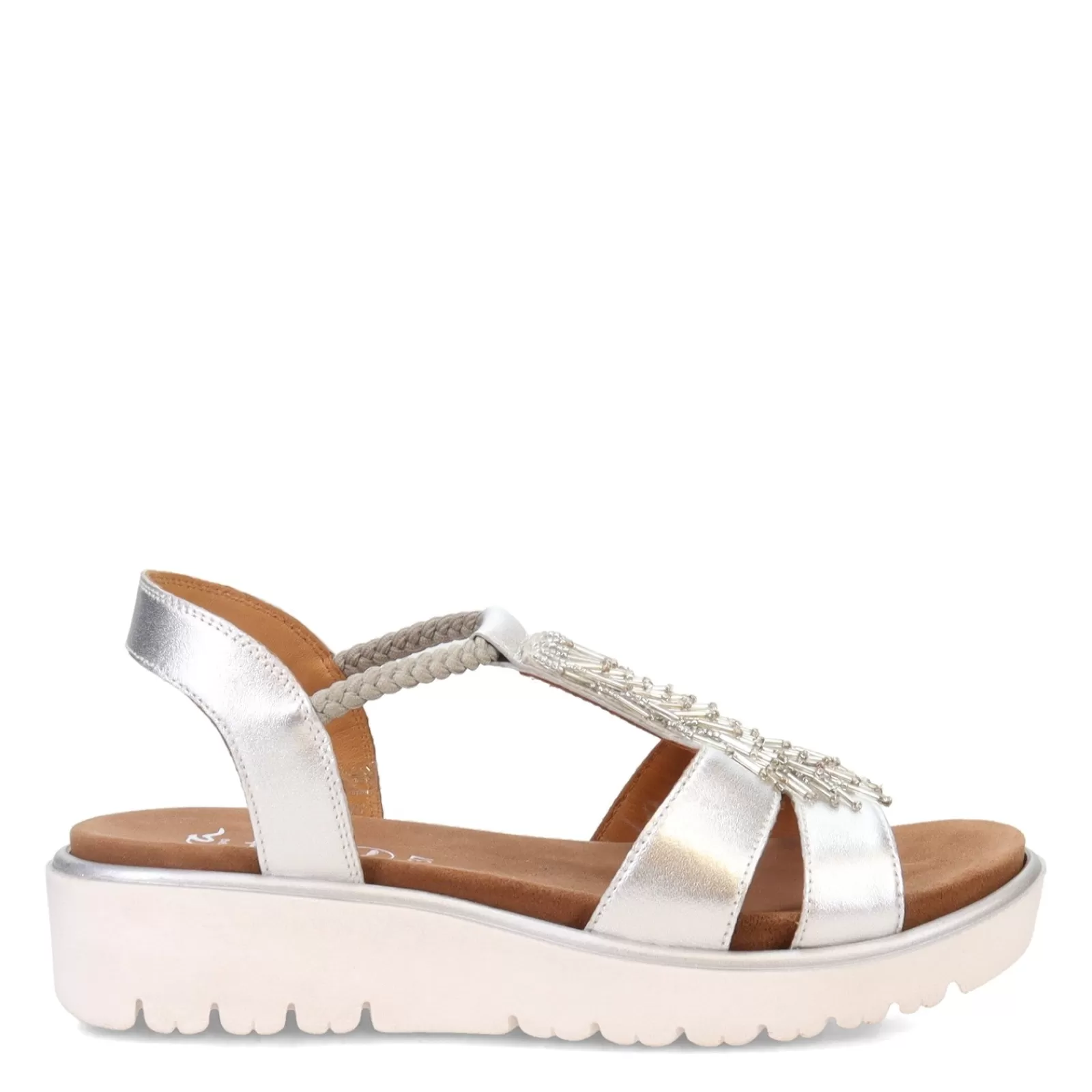 Best Sale Ara Shoes Women's ara, Bristol Sandal Silver