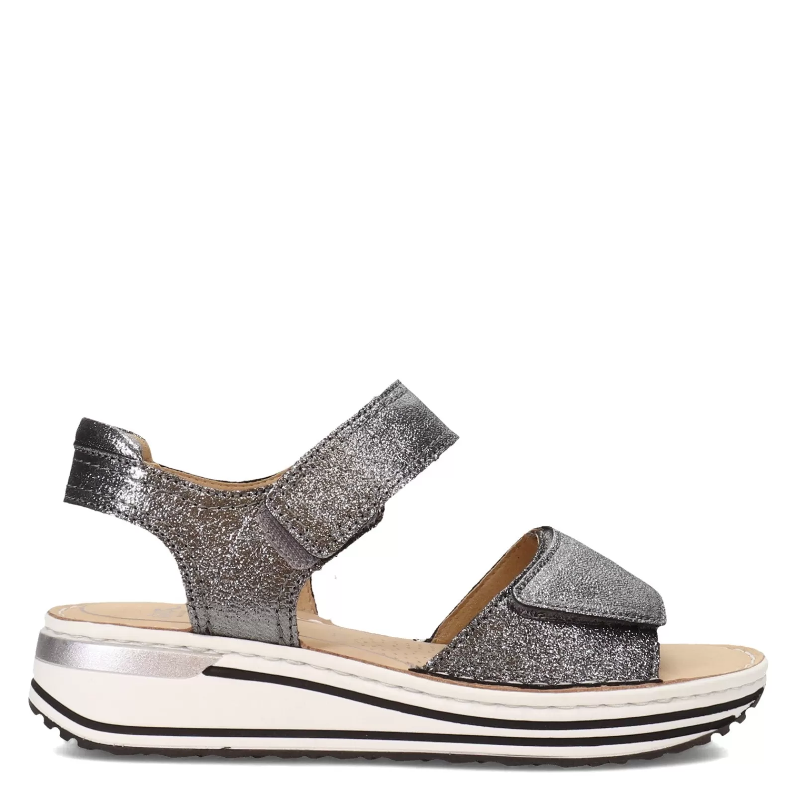 Hot Ara Shoes Women's ara, Salem Sandal Silver