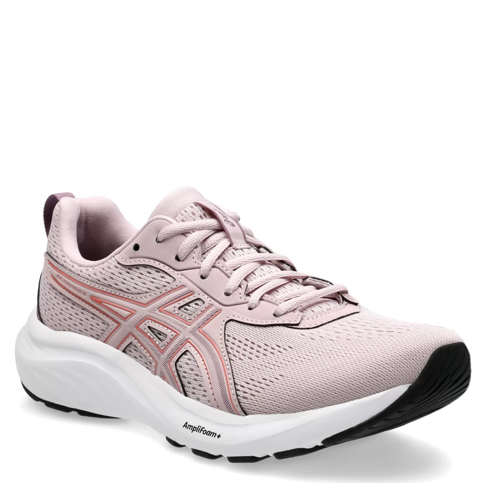 Discount ASICS Women's , GEL-Contend 9 Running Shoe - Wide Width Watershed Rose/Desert Red