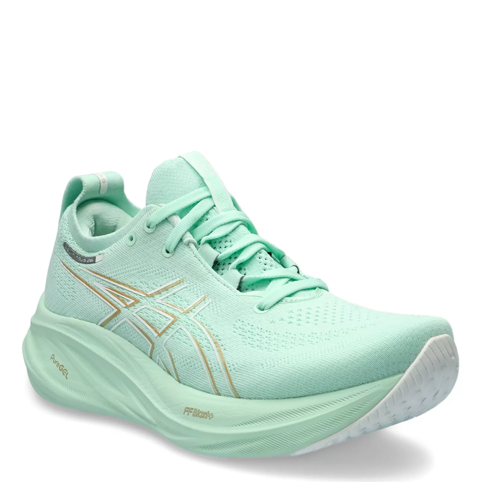 Discount ASICS Women's , GEL-Nimbus 26 Running Shoe Mint Tint/Pale Mint