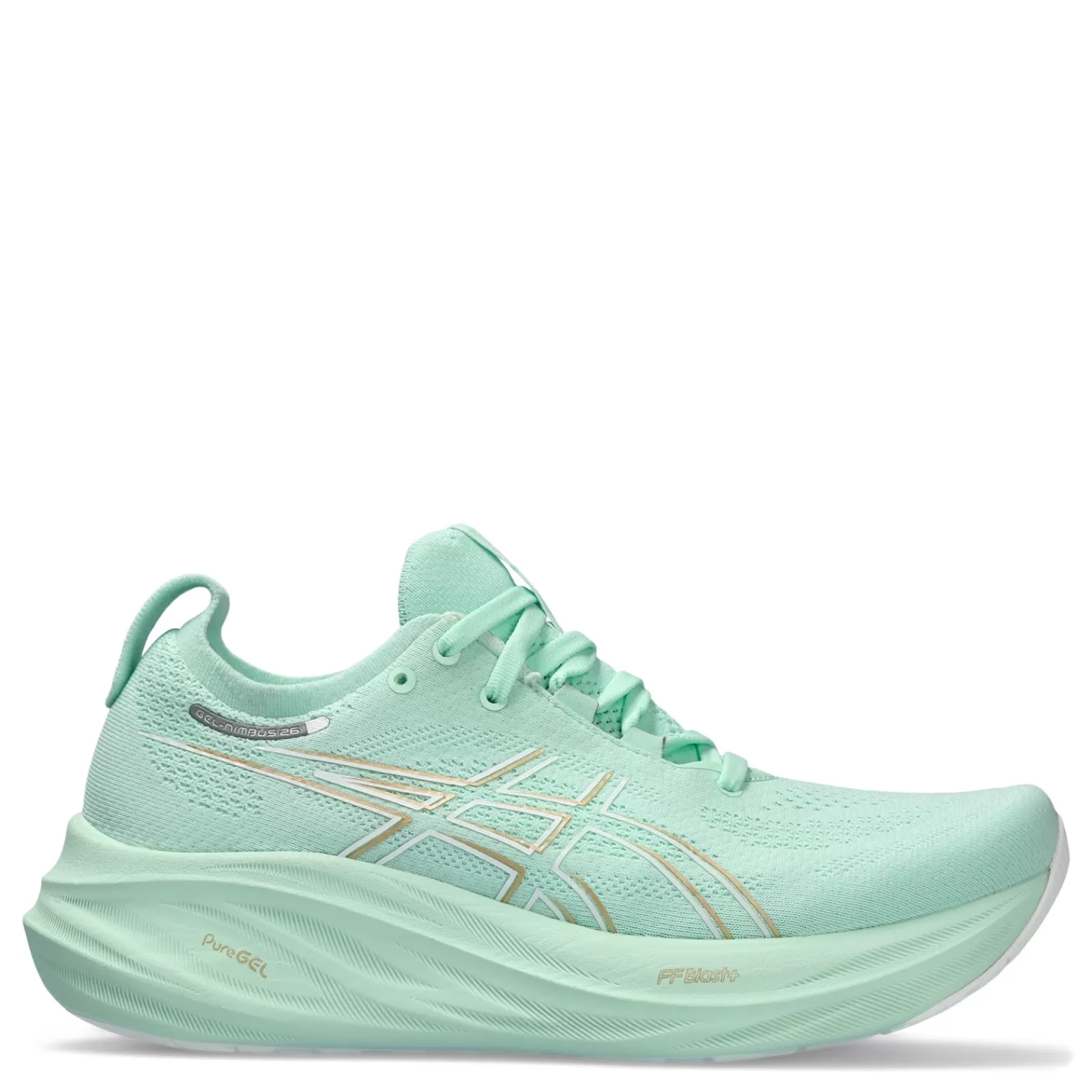 Discount ASICS Women's , GEL-Nimbus 26 Running Shoe Mint Tint/Pale Mint