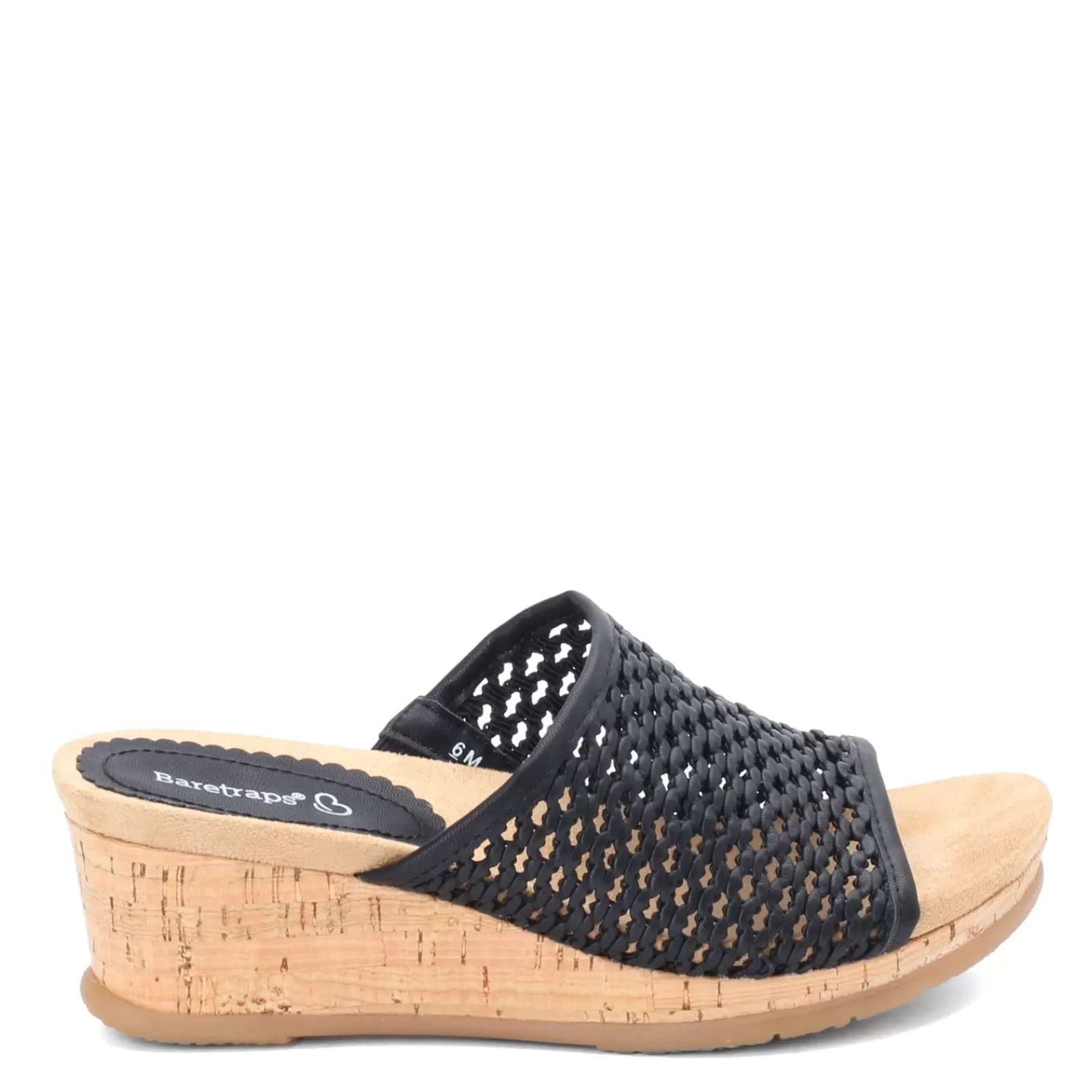 New Baretraps Women's , Flossey Slide Black