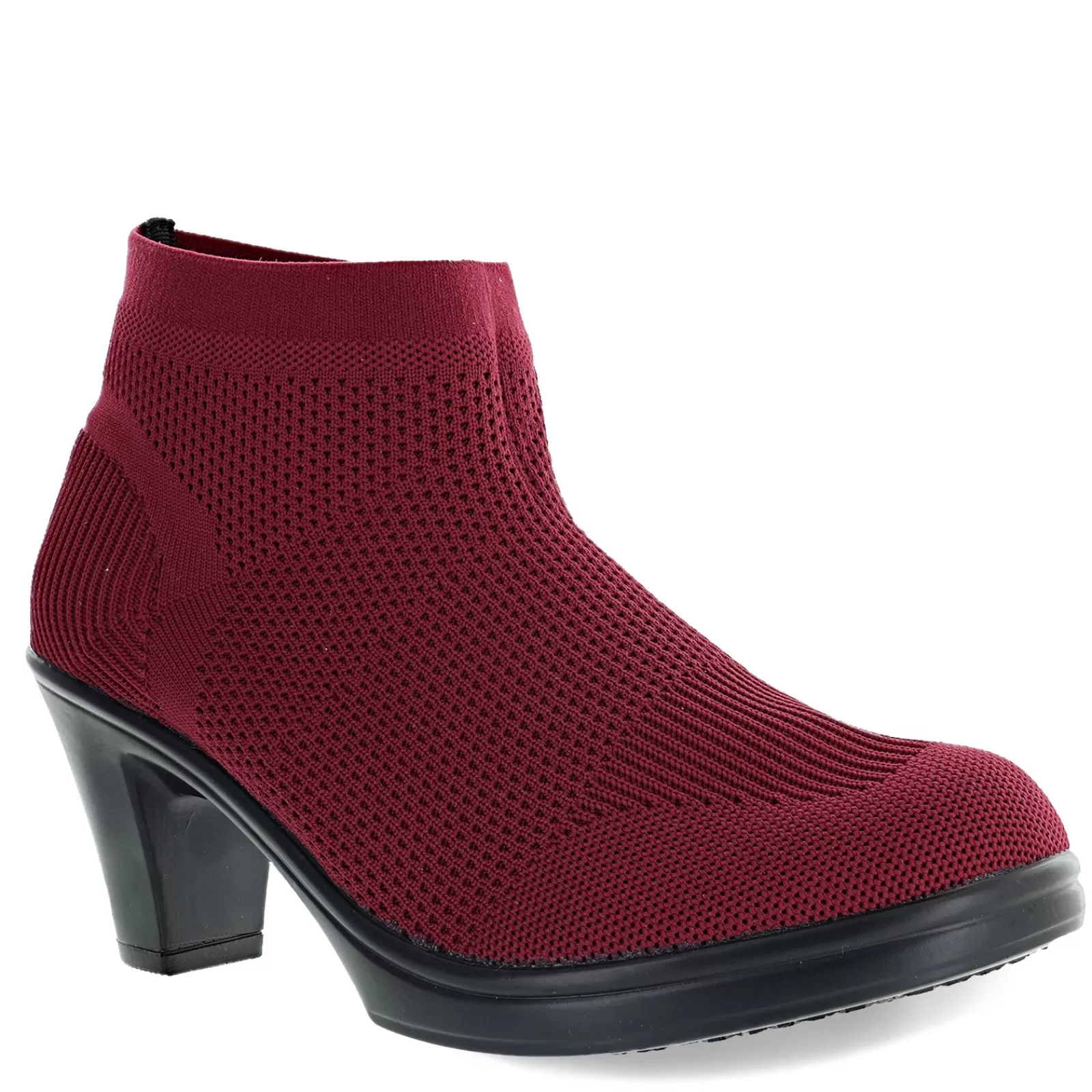 Fashion Bernie Mev Women's , Doll Boot Burgundy