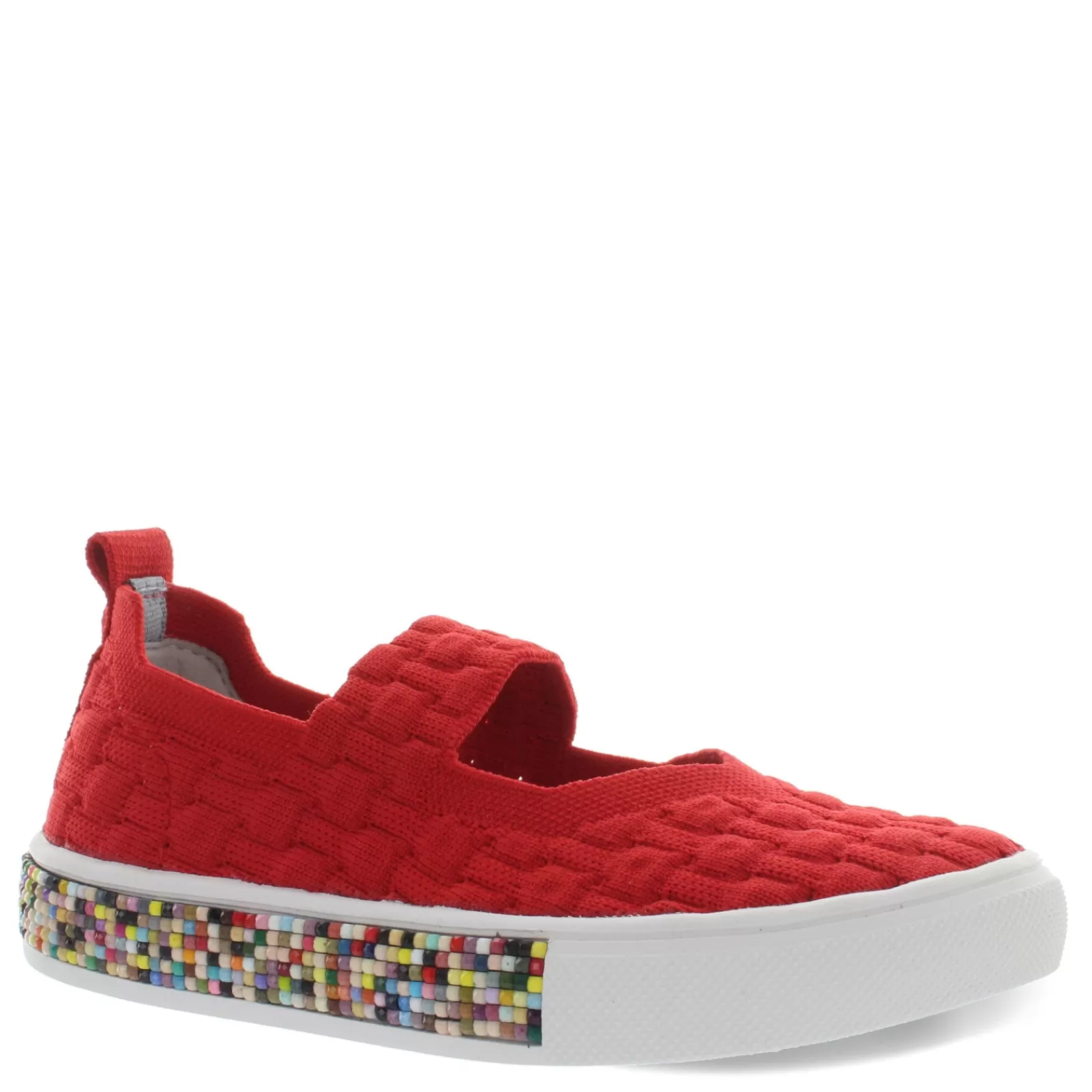 Best Bernie Mev Women's , Marguerite Slip-On Red