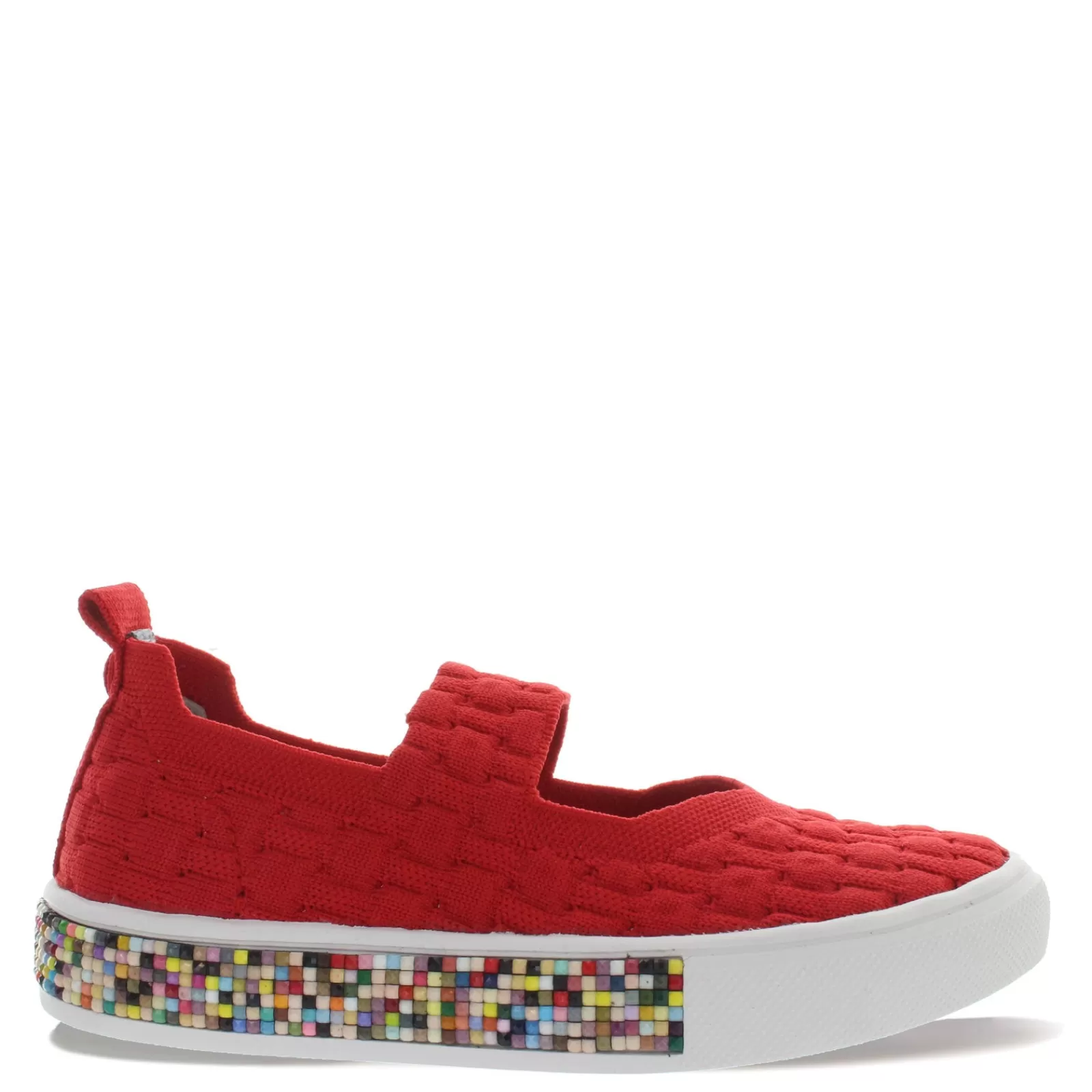 Best Bernie Mev Women's , Marguerite Slip-On Red