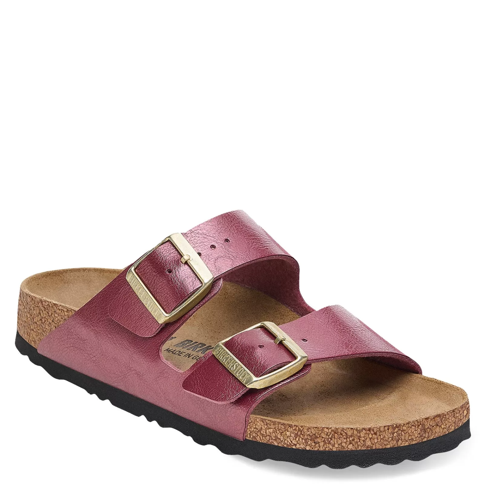 Store Birkenstock Women's , Arizona Birko-Flor Sandals - Narrow Fit Berry Crush