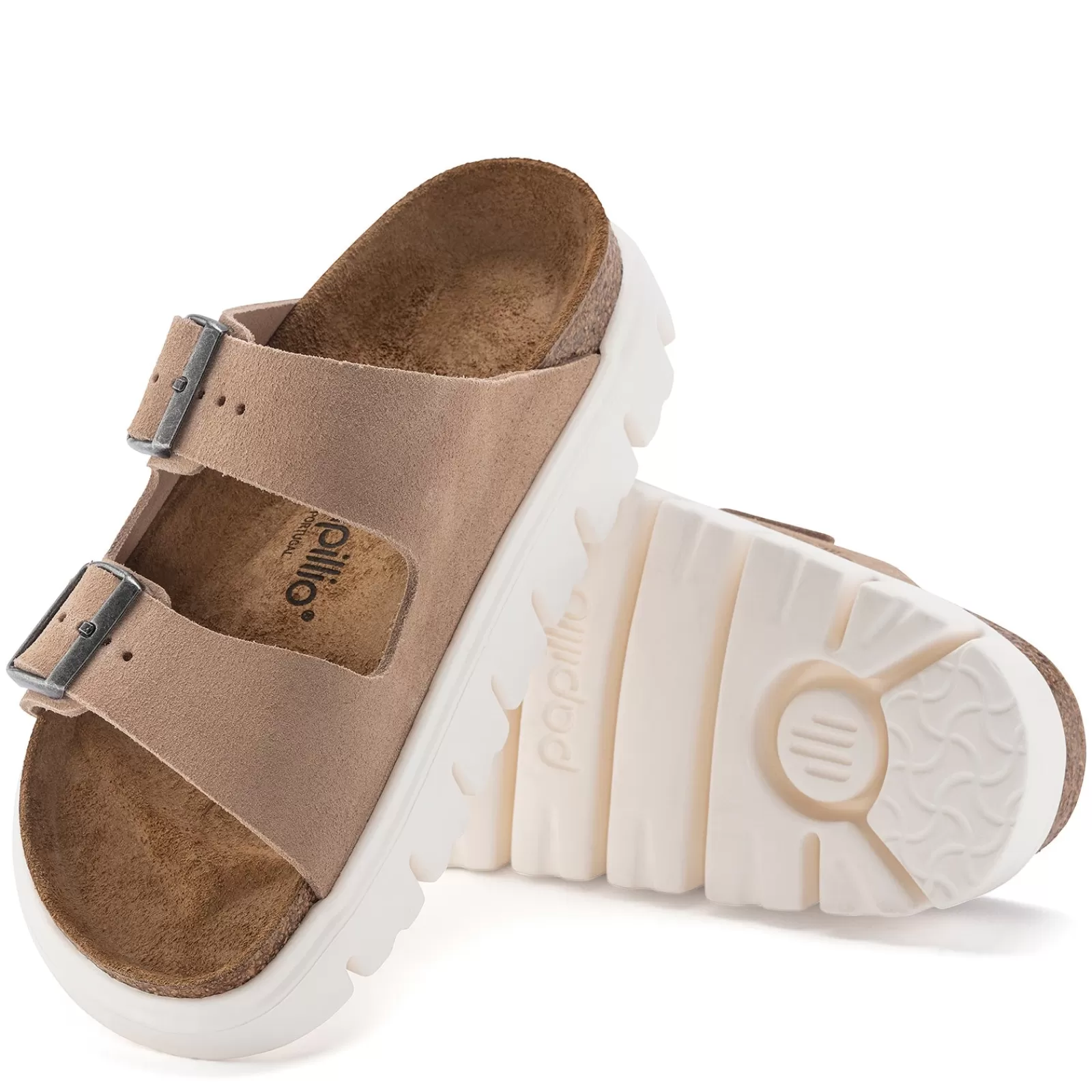 Best Sale Birkenstock Women's , Arizona Chunky al - Narrow Width Sand