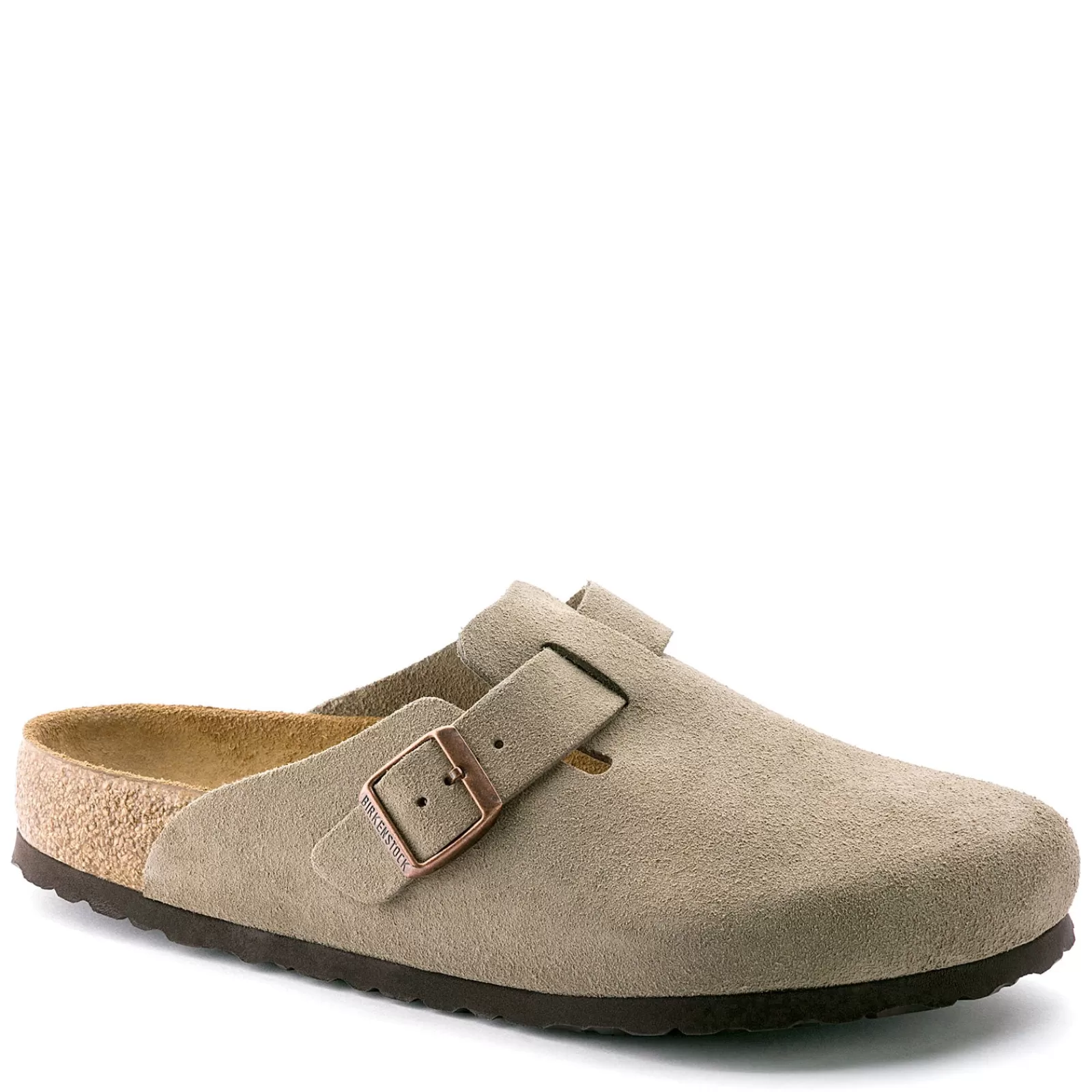 Cheap Birkenstock Women's , Boston Soft Footbed Taupe