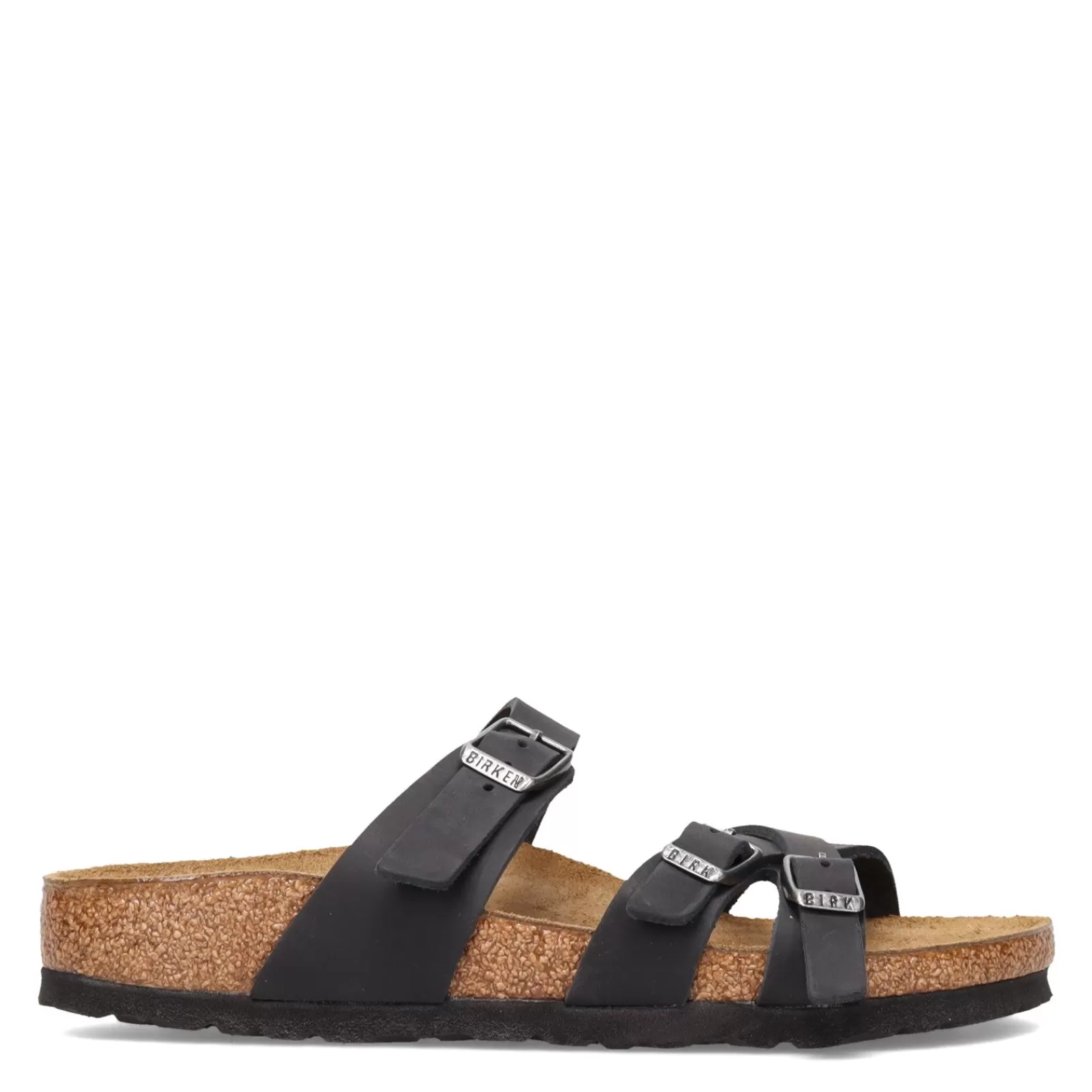 Best Sale Birkenstock Women's , Franca Sandal - Narrow Width Black Oiled Leather