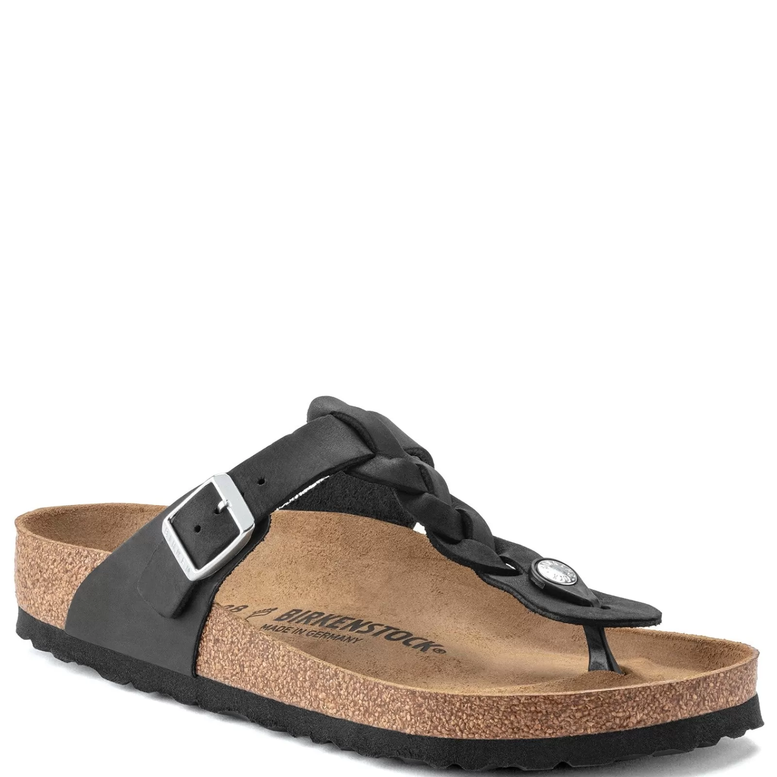 Hot Birkenstock Women's , Gizeh Braid Sandal - Regular Width Black