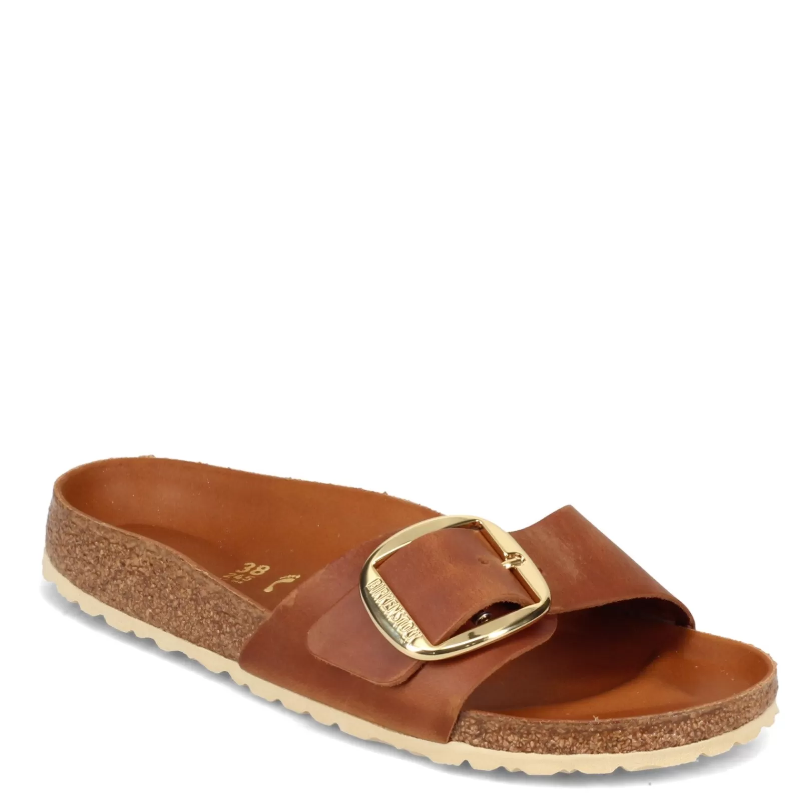 Best Sale Birkenstock Women's , Madrid Big Buckle Sandal Cognac