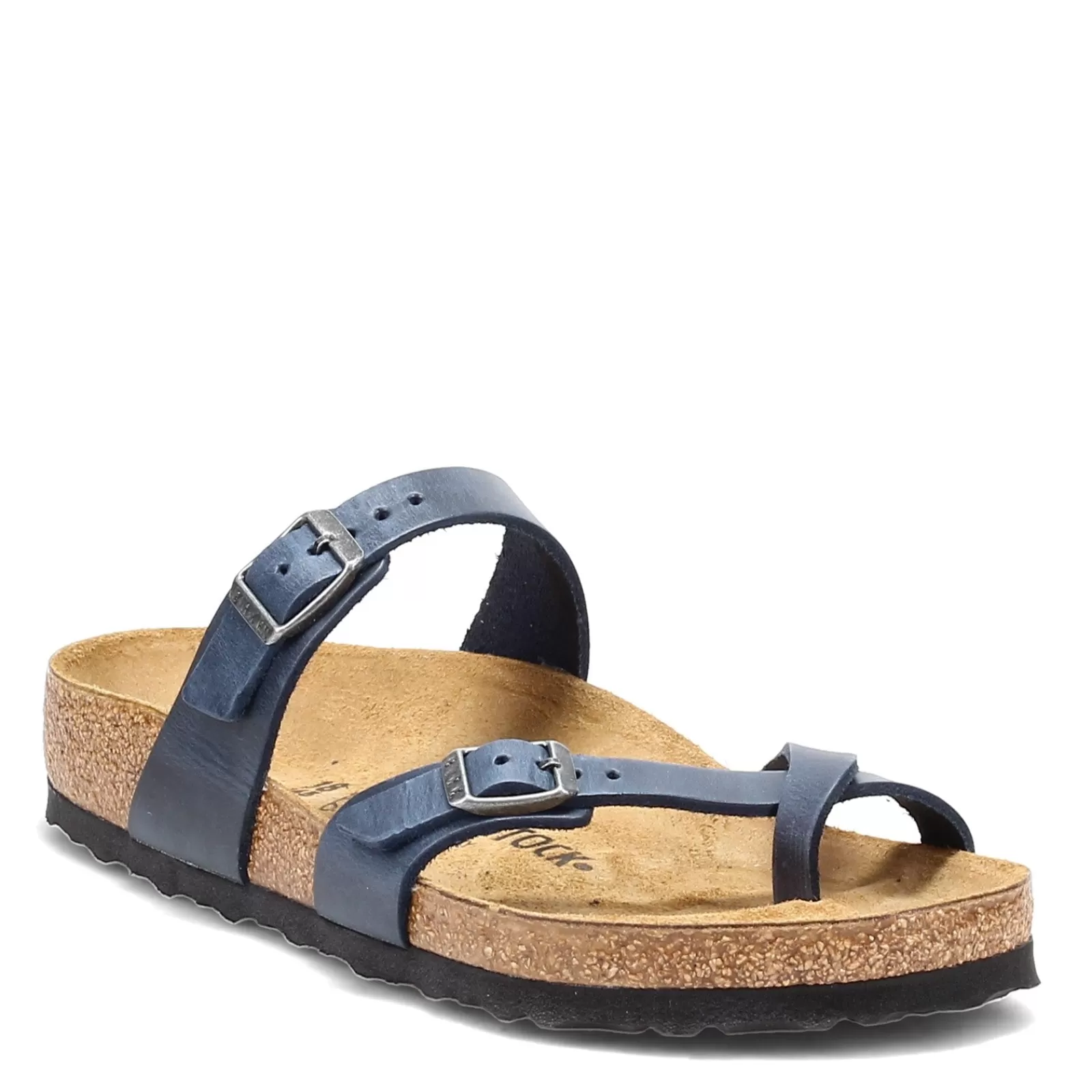 Best Birkenstock Women's , Mayari Thong Sandal - Regular Width Navy Oiled