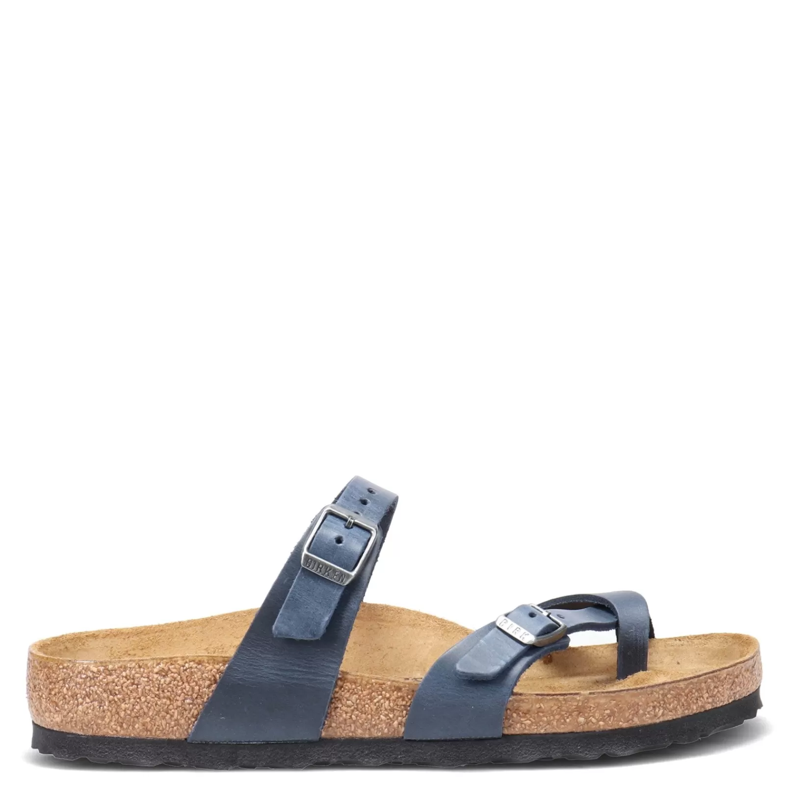 Best Birkenstock Women's , Mayari Thong Sandal - Regular Width Navy Oiled