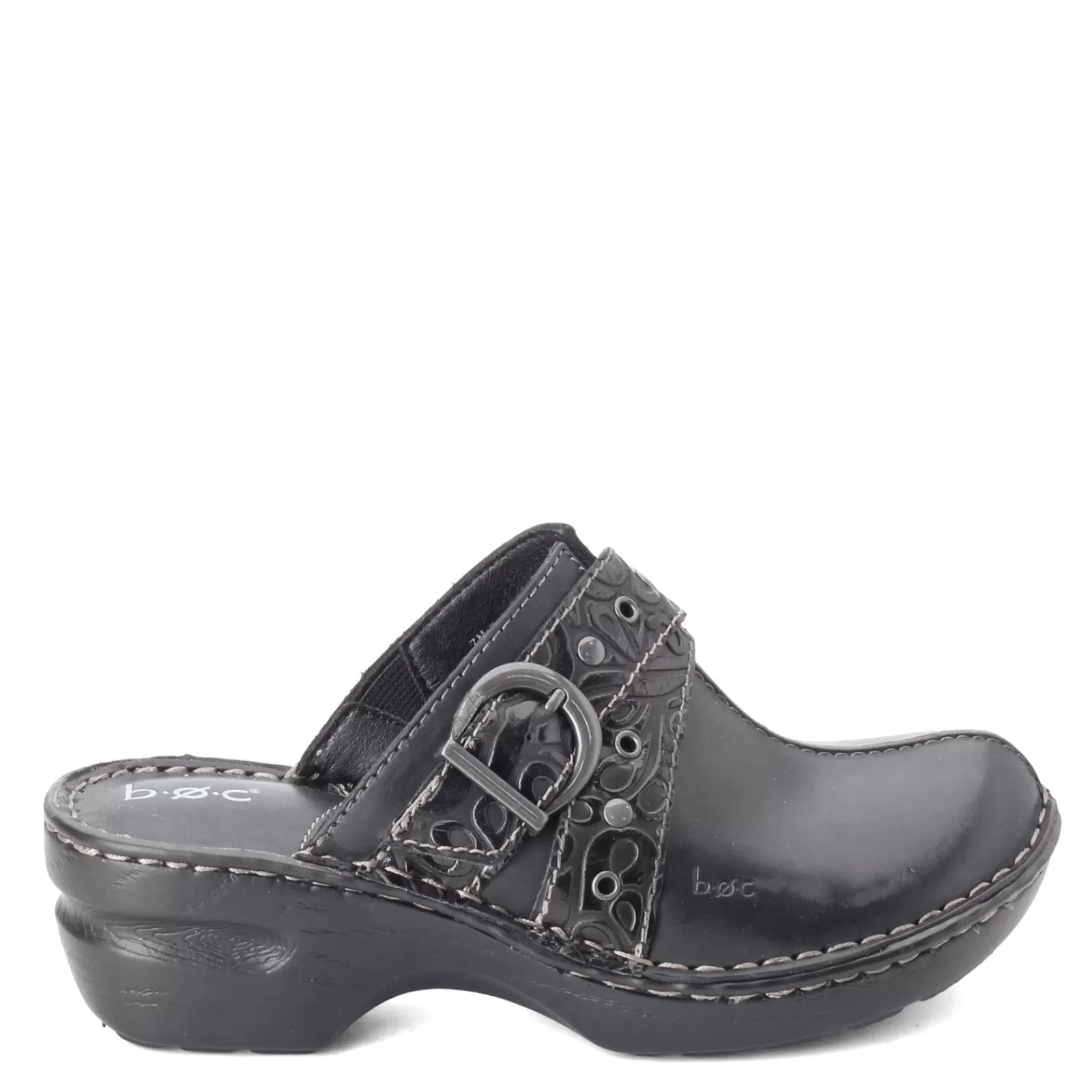 Clearance b.o.c Women's , Karley Clog Black Oiled Nubuck