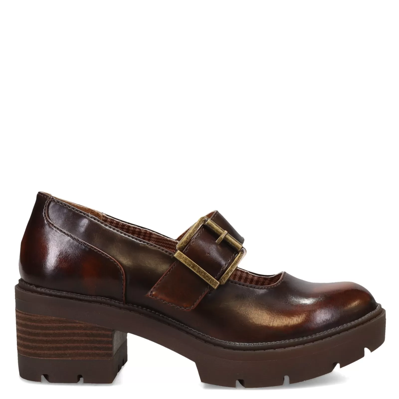 Best Sale b.o.c Women's , Maira Mary Jane Dark Brown