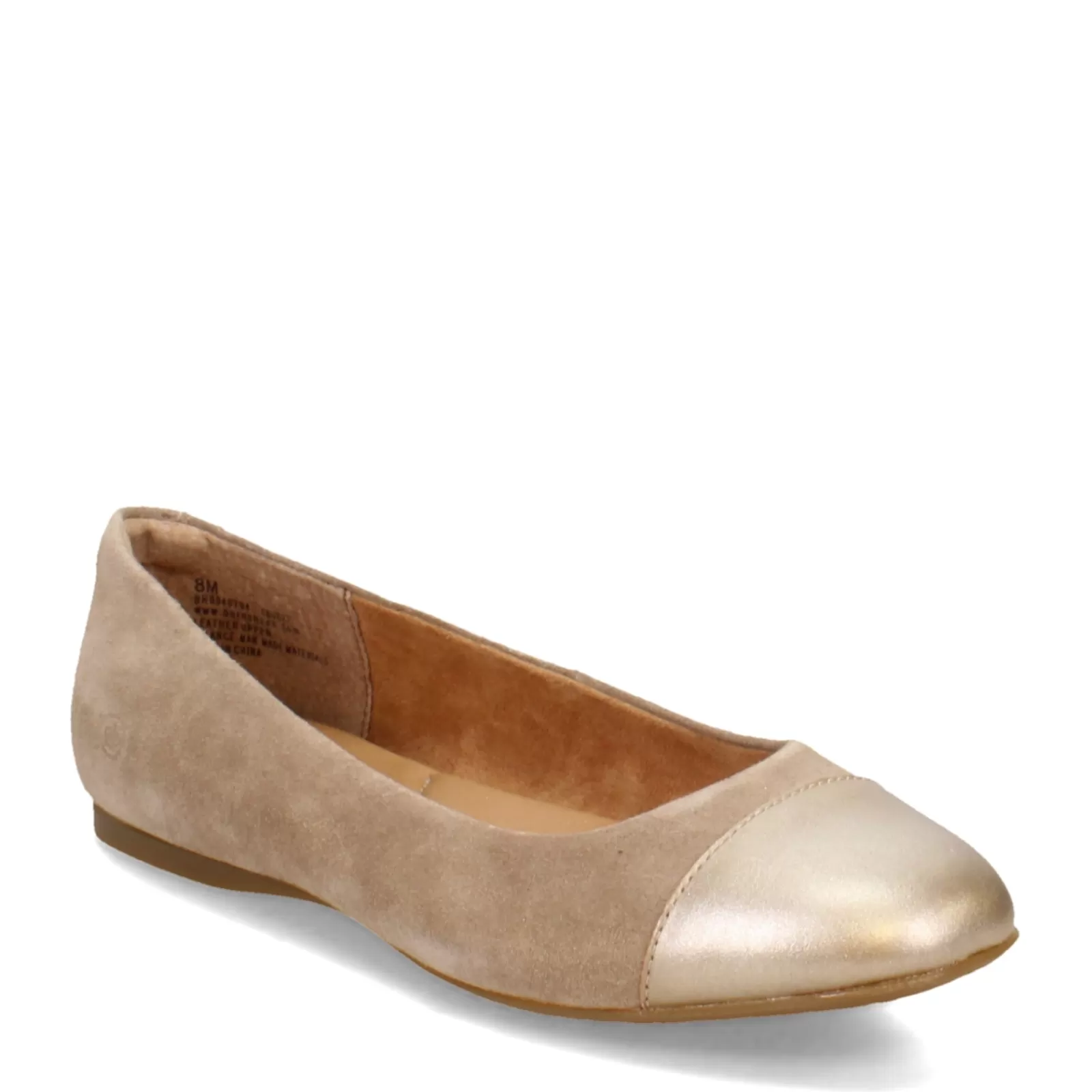 Hot Born Women's , Batti Flat Taupe/Bronze