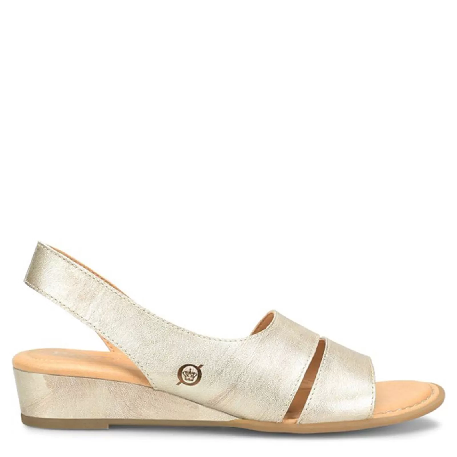 Sale Born Women's , Crista Sandal Light Gold