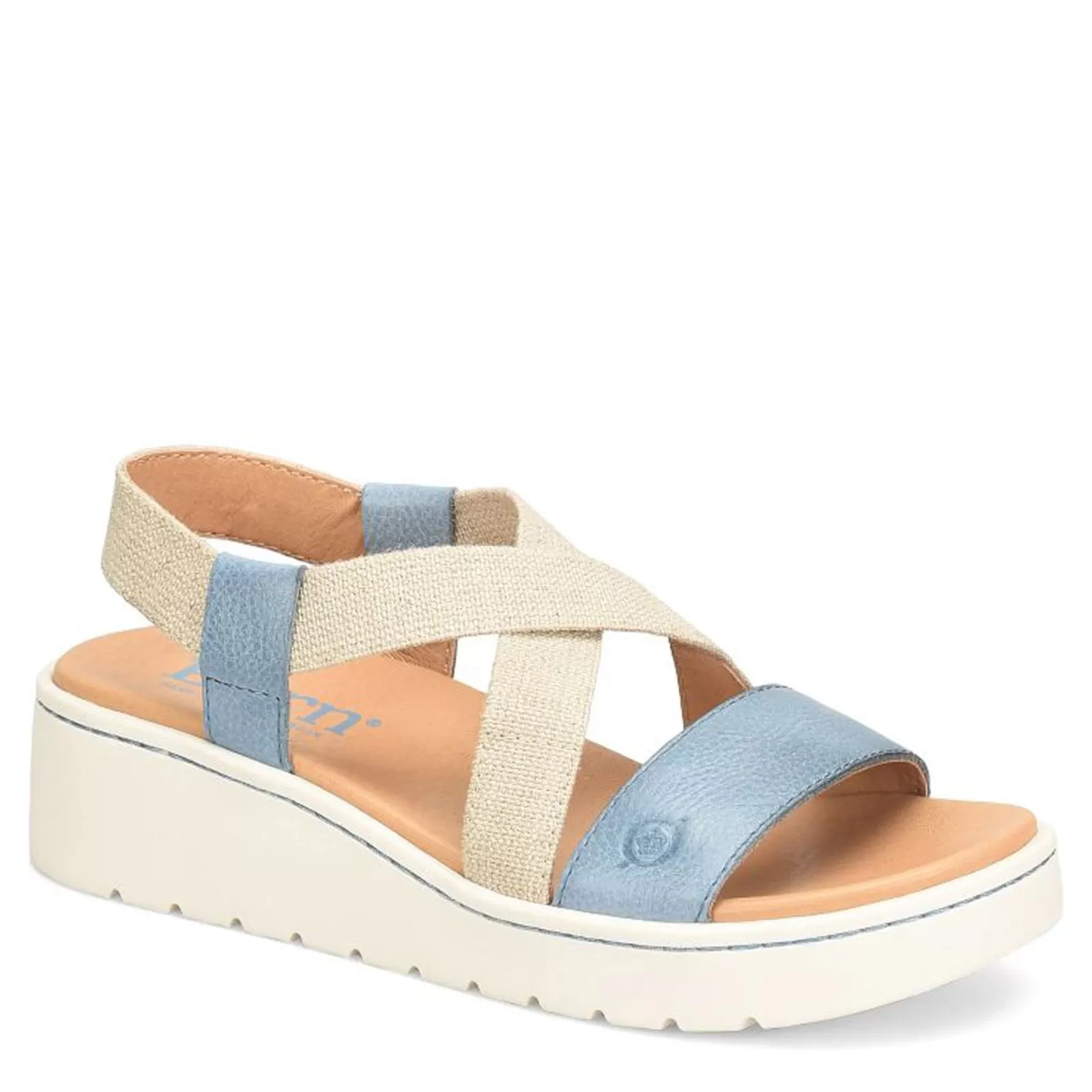 Clearance Born Women's , Kasady Sandal Blue Beige