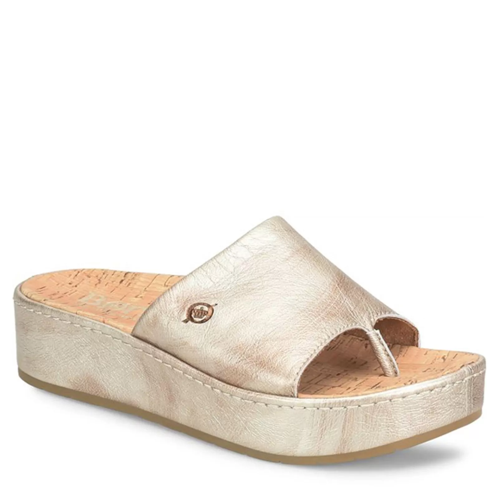 Online Born Women's , Sharr Sandal Light Gold