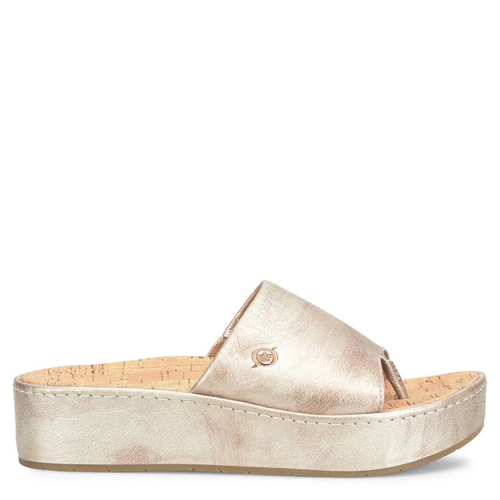 Online Born Women's , Sharr Sandal Light Gold