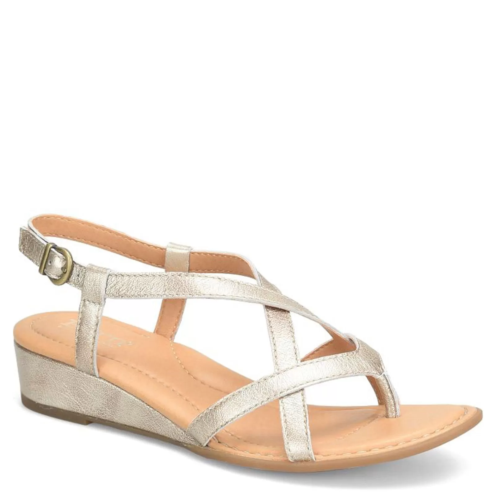 Cheap Born Women's , Sibyl Sandal Light Gold