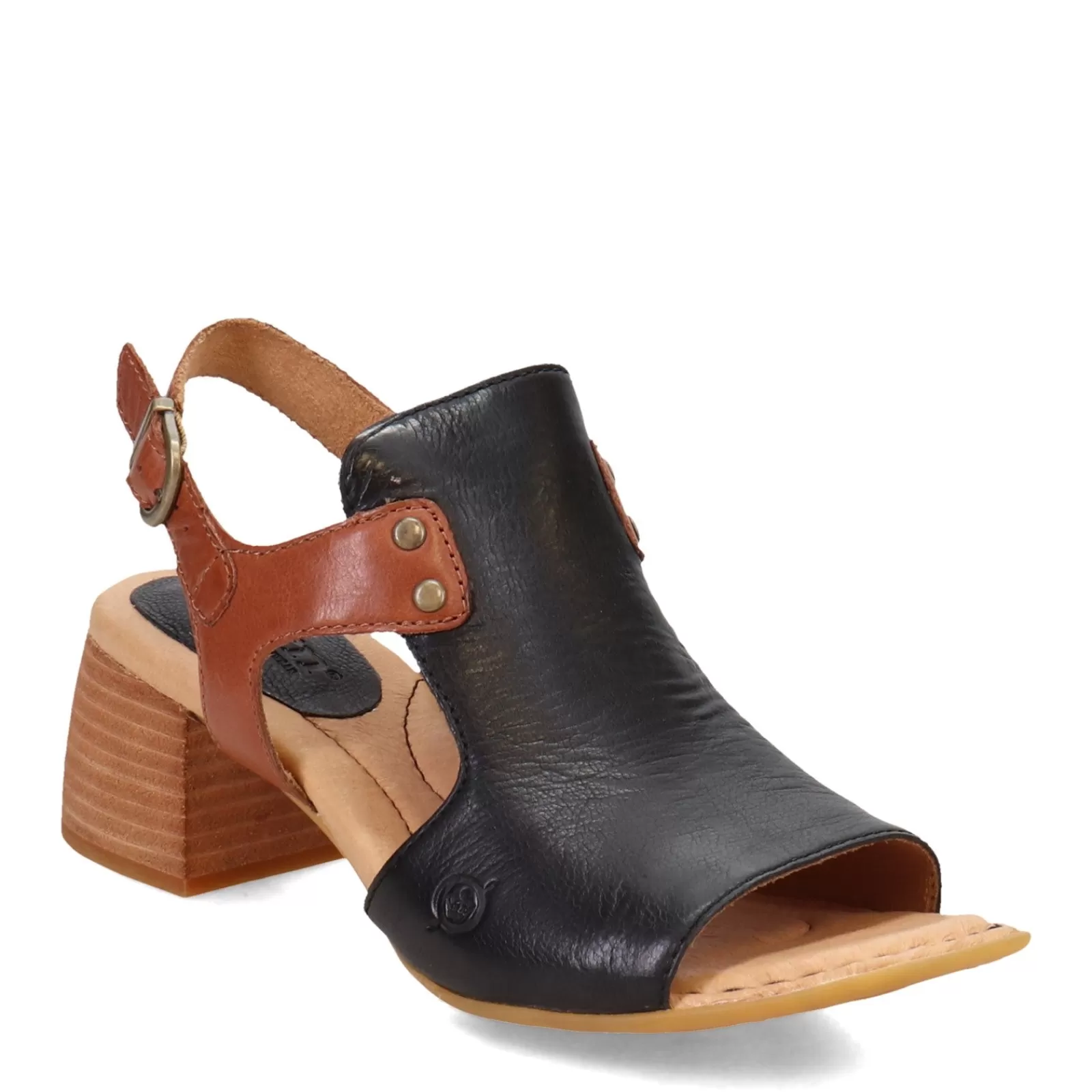 Outlet Born Women's , Sylvie Sandal Black/Brown