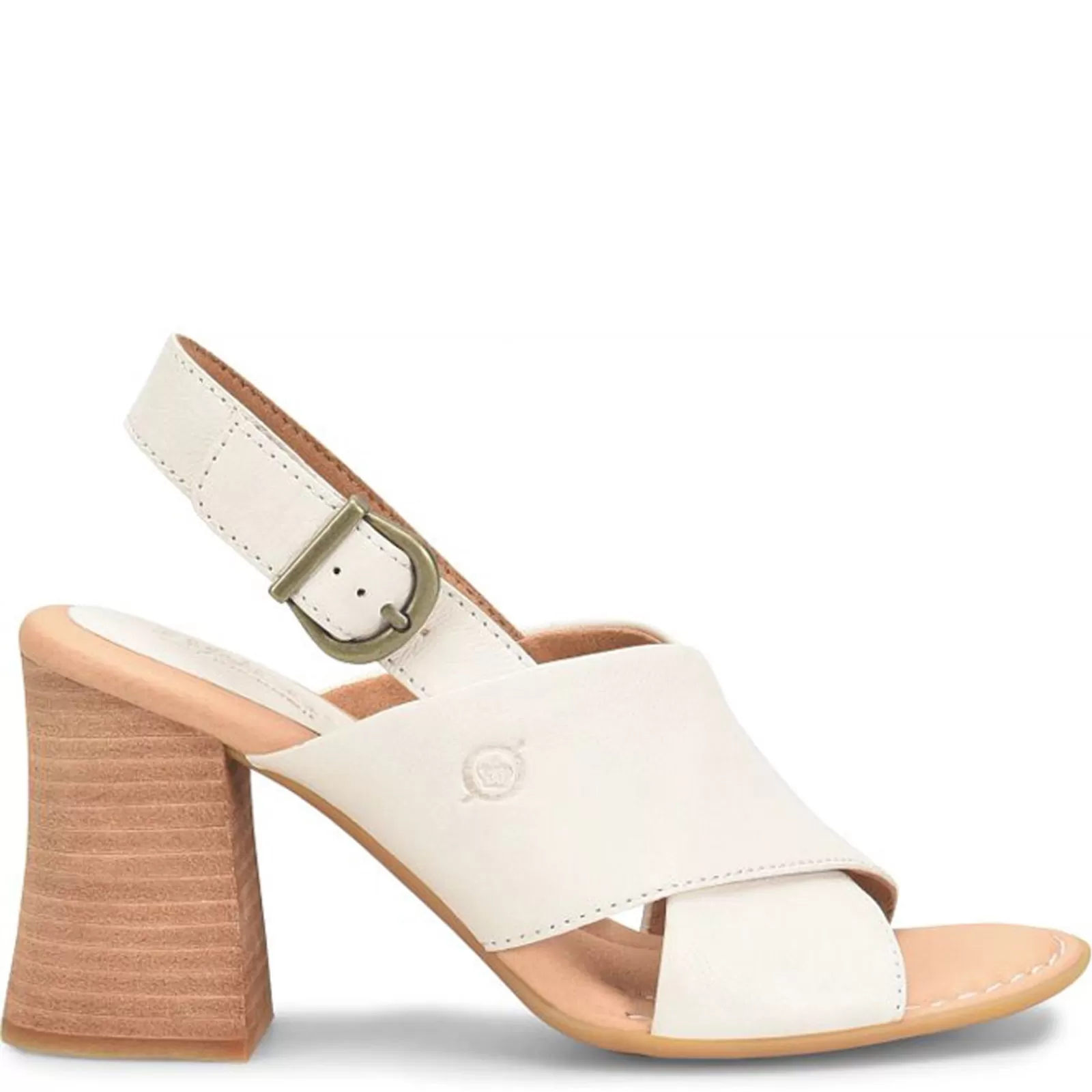 Store Born Women's , Tessa Sandal White