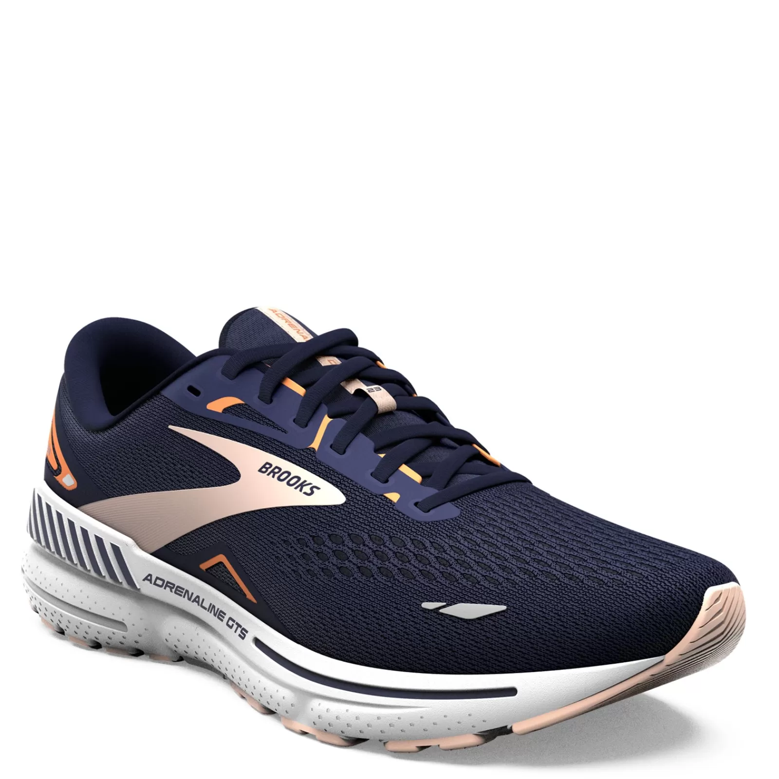 Cheap Brooks Women's , Adrenaline GTS 23 Running Shoe Navy/Peach