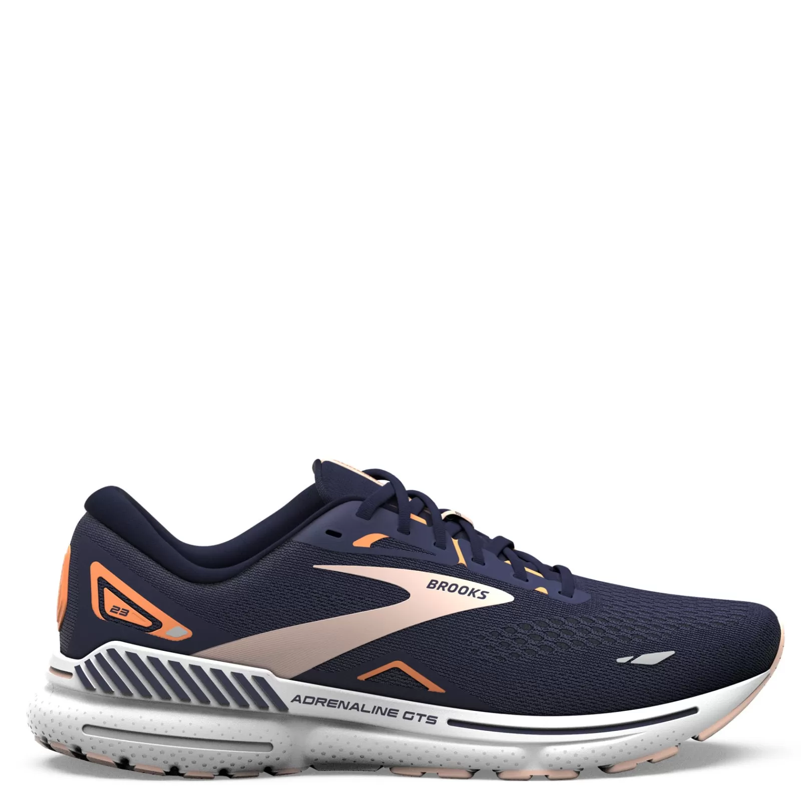 Cheap Brooks Women's , Adrenaline GTS 23 Running Shoe Navy/Peach