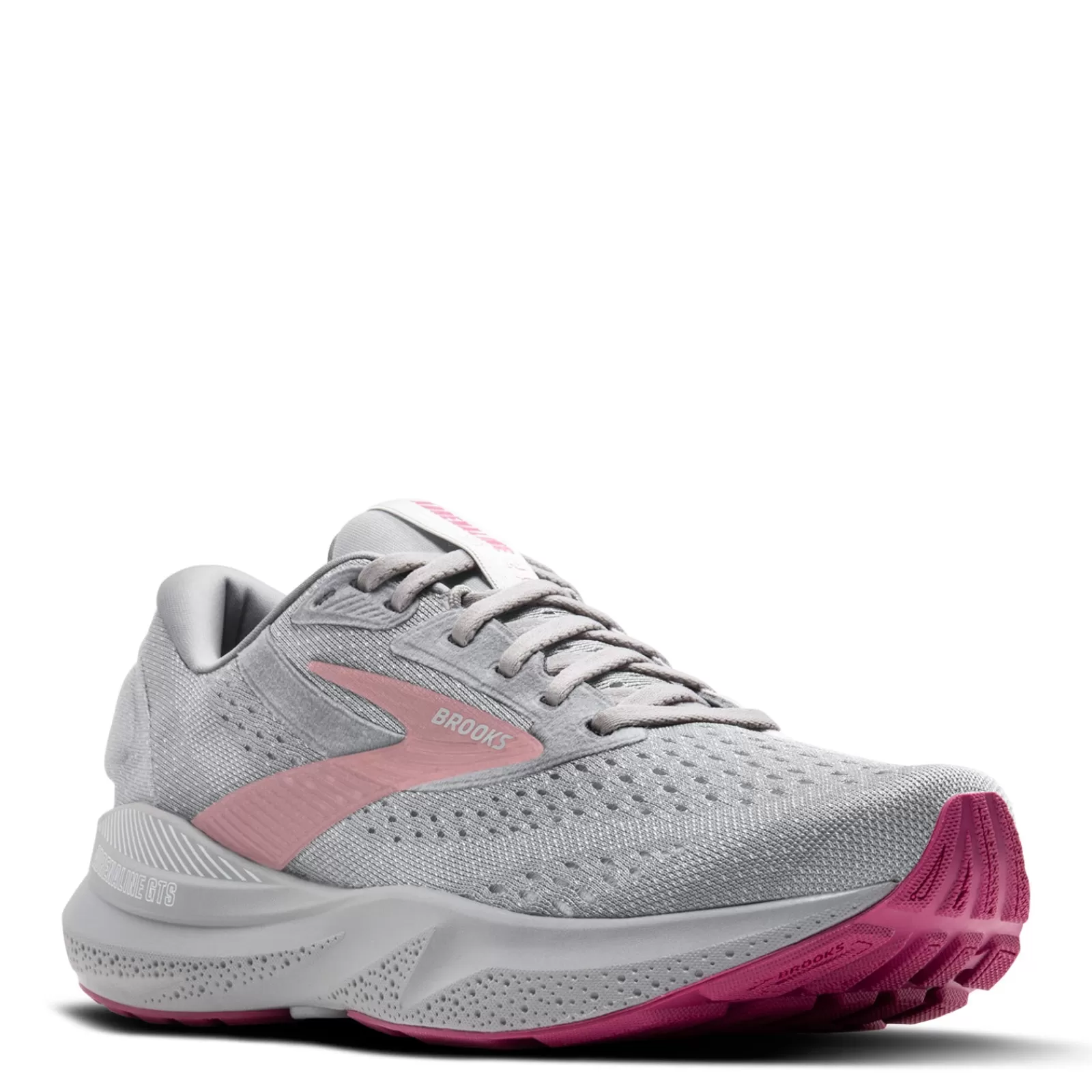 Outlet Brooks Women's , Adrenaline GTS 24 Running Shoe - Narrow Width Alloy/White/Zephyr