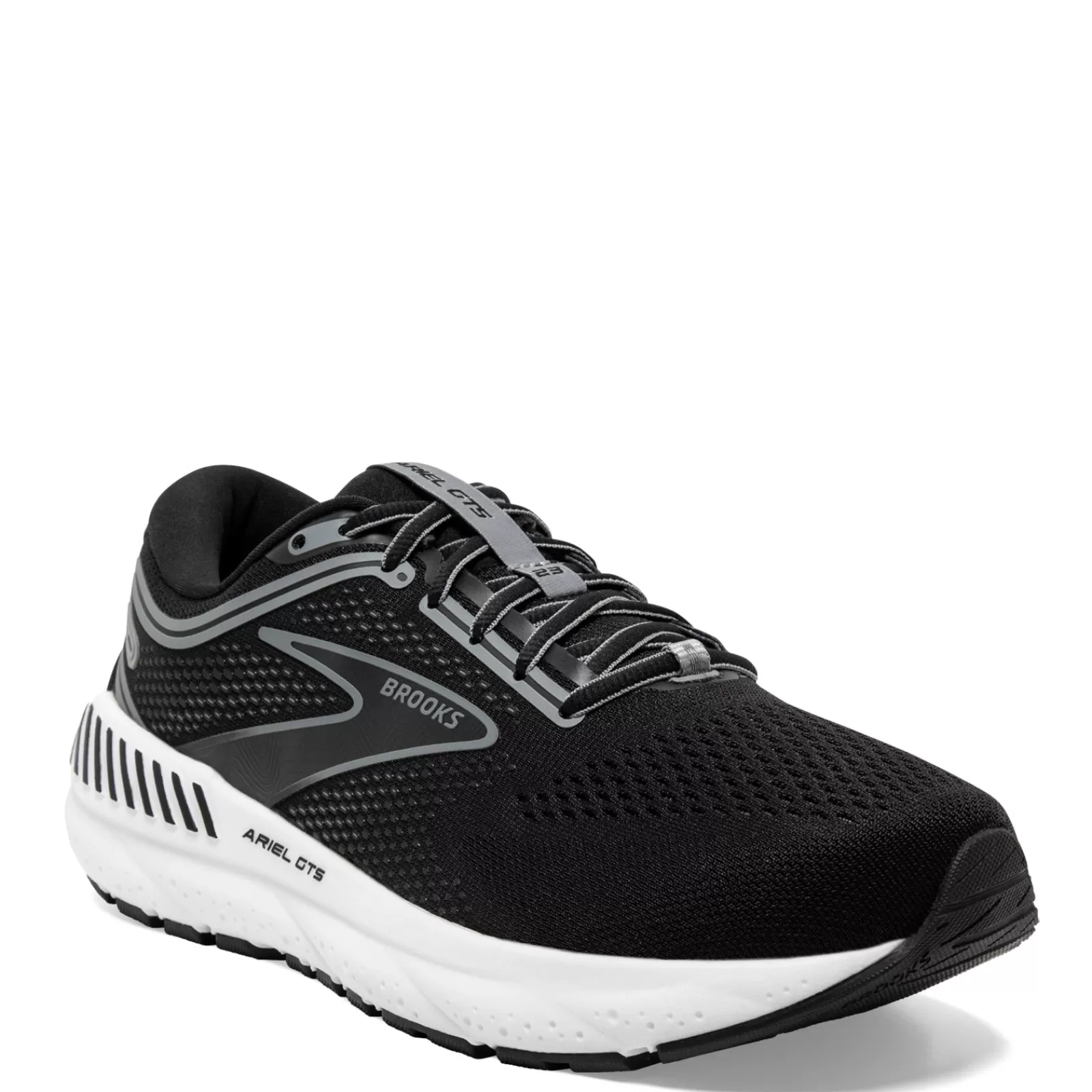 Clearance Brooks Women's , Ariel GTS 23 Running Shoe - Extra Wide Width Black/Grey/White