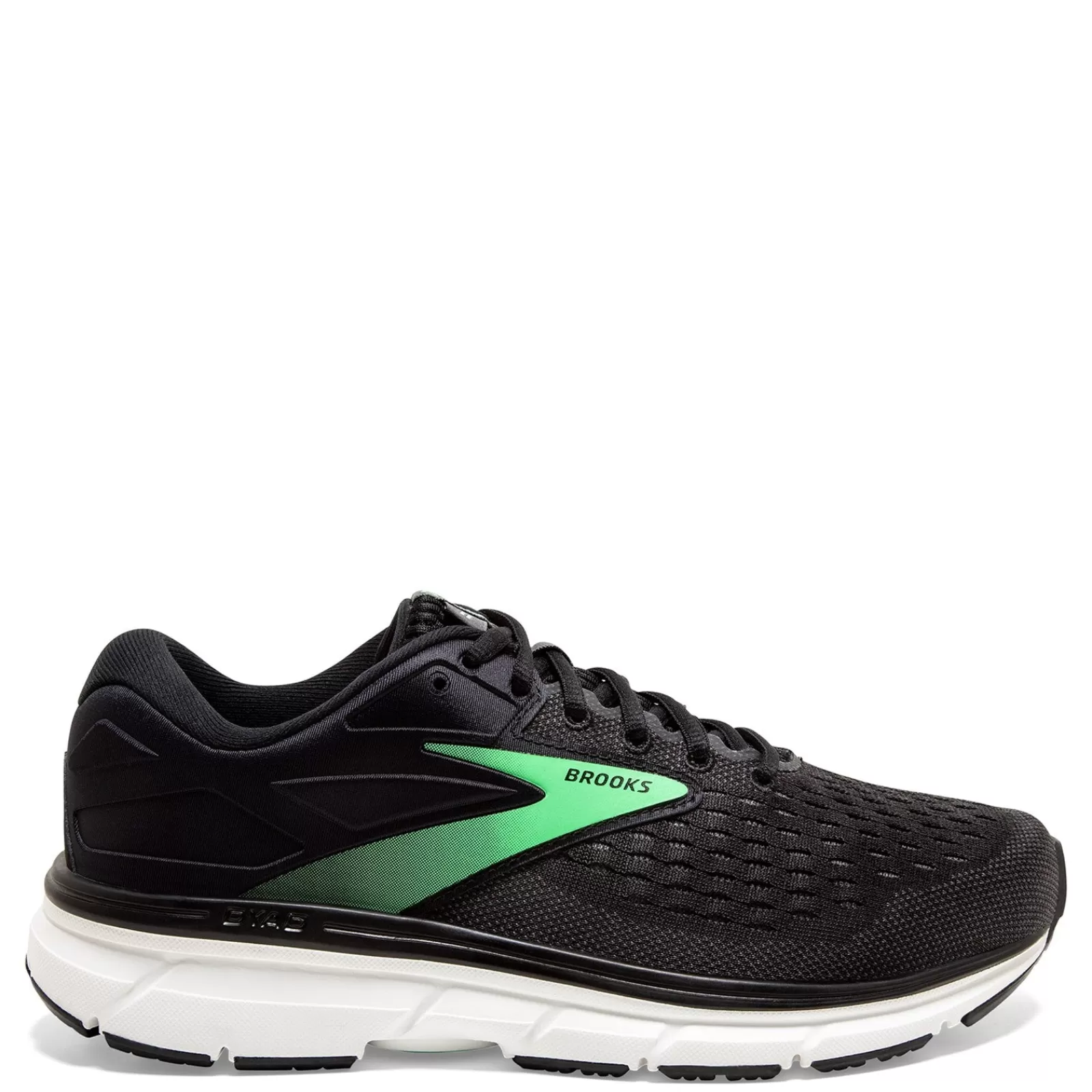 Cheap Brooks Women's , Dyad 11 Running Shoe Black/Ebony/Green