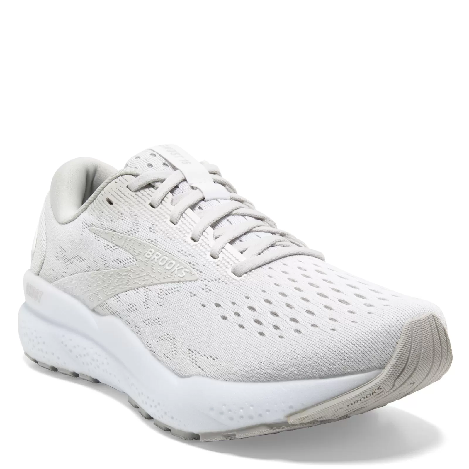 Clearance Brooks Women's , Ghost 16 Running Shoe White/White/Grey