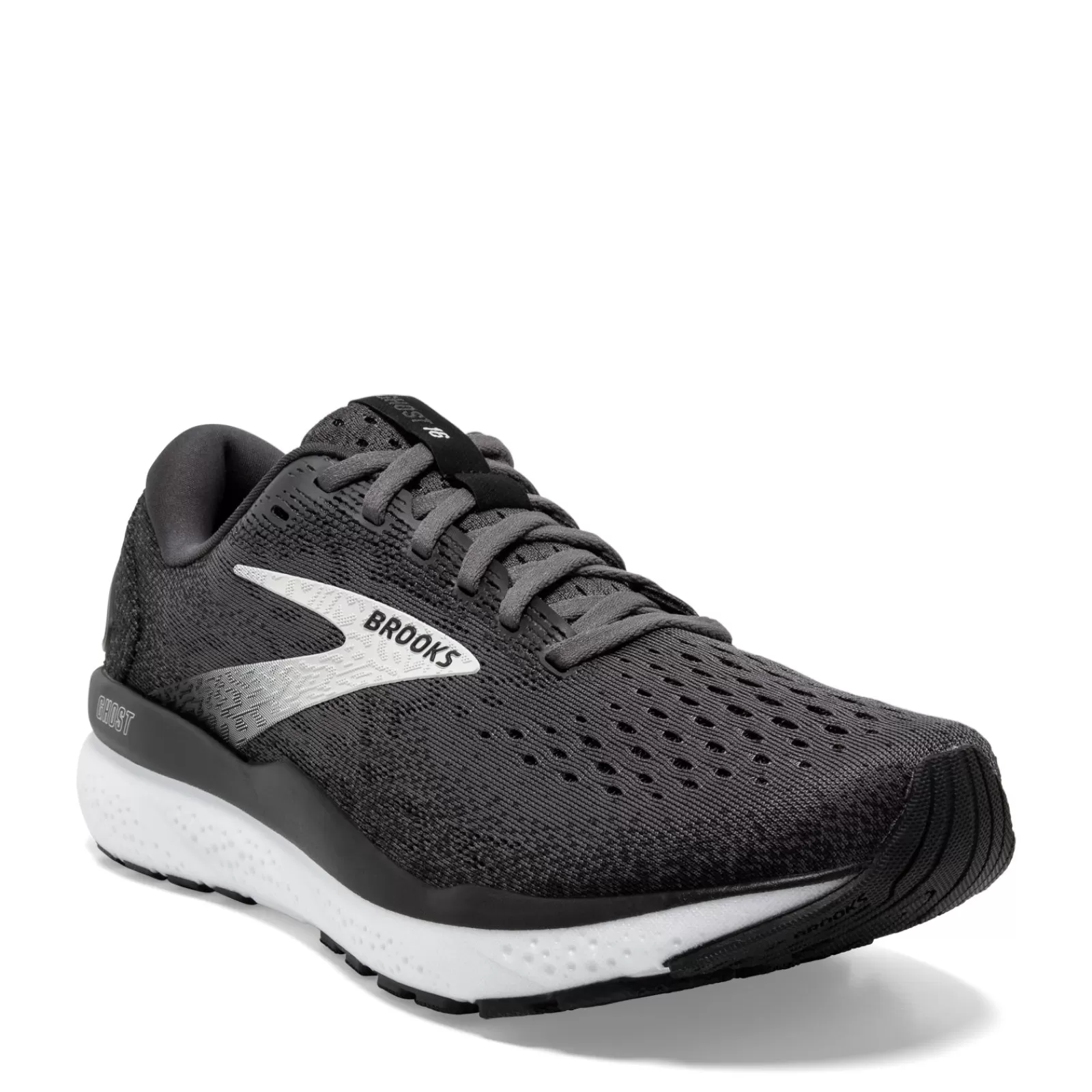 Hot Brooks Women's , Ghost 16 Running Shoe Black/Grey/White