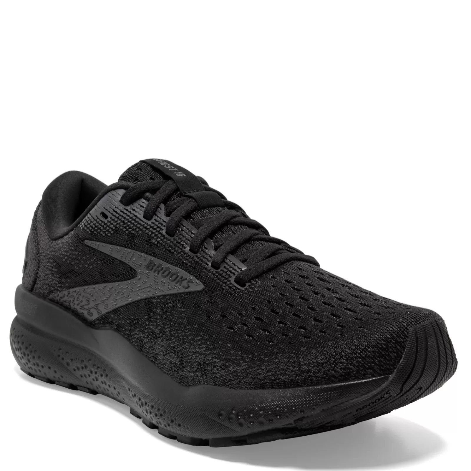 Fashion Brooks Women's , Ghost 16 Running Shoe Black/Black