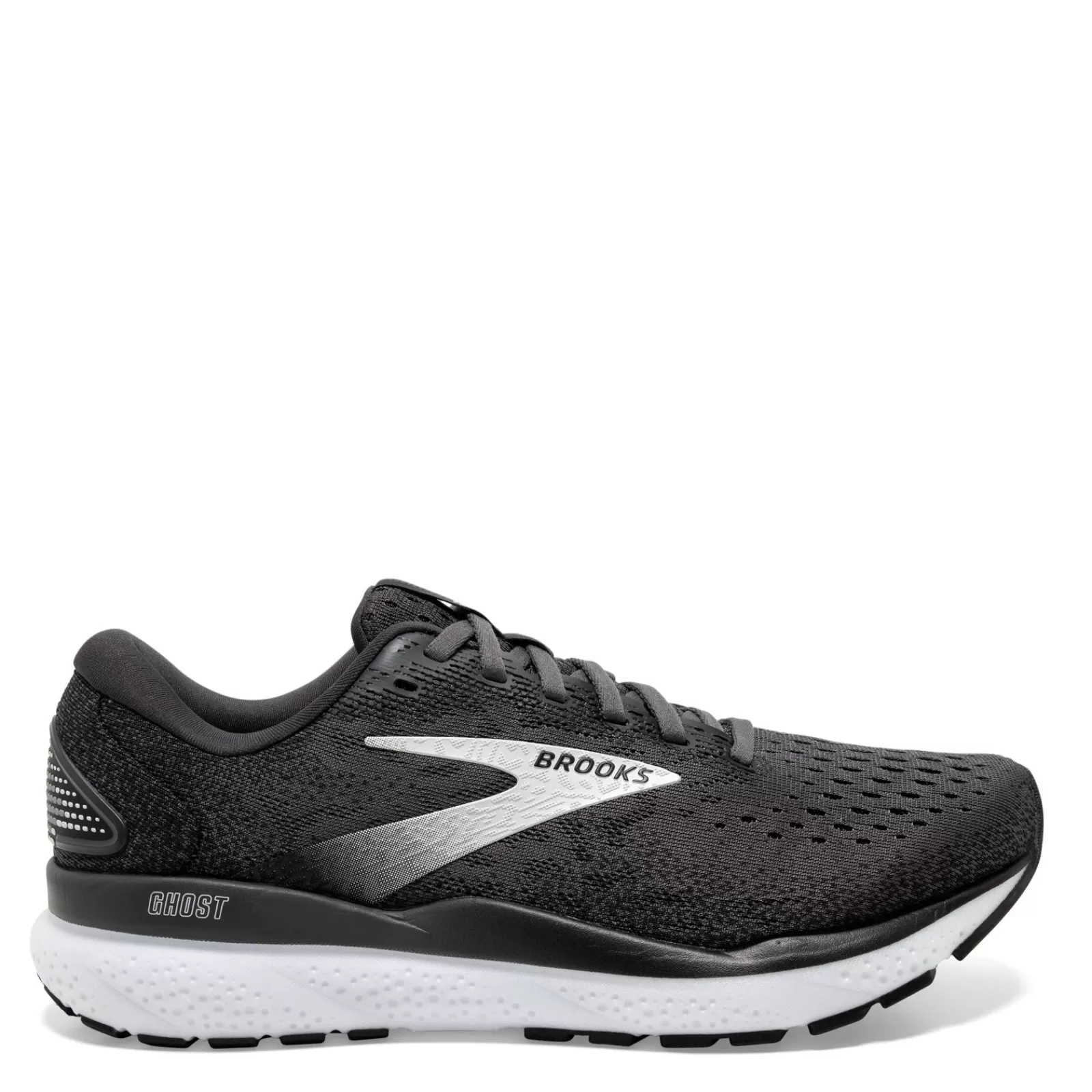 Hot Brooks Women's , Ghost 16 Running Shoe Black/Grey/White