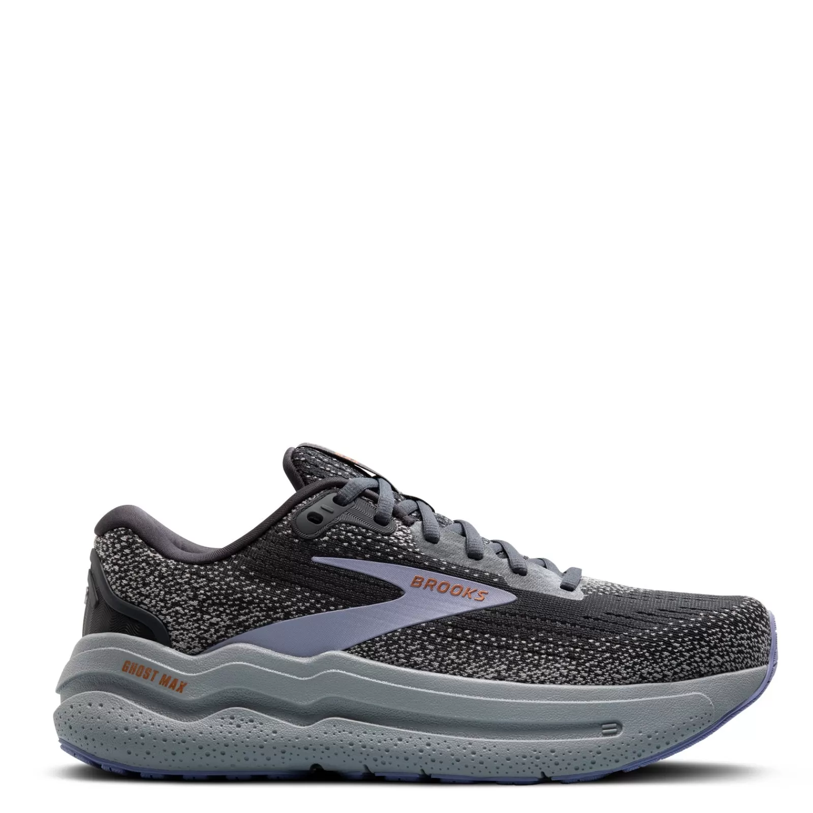 Store Brooks Women's , Ghost Max 2 Running Shoe Ebony/Sweet Lavender/Alloy