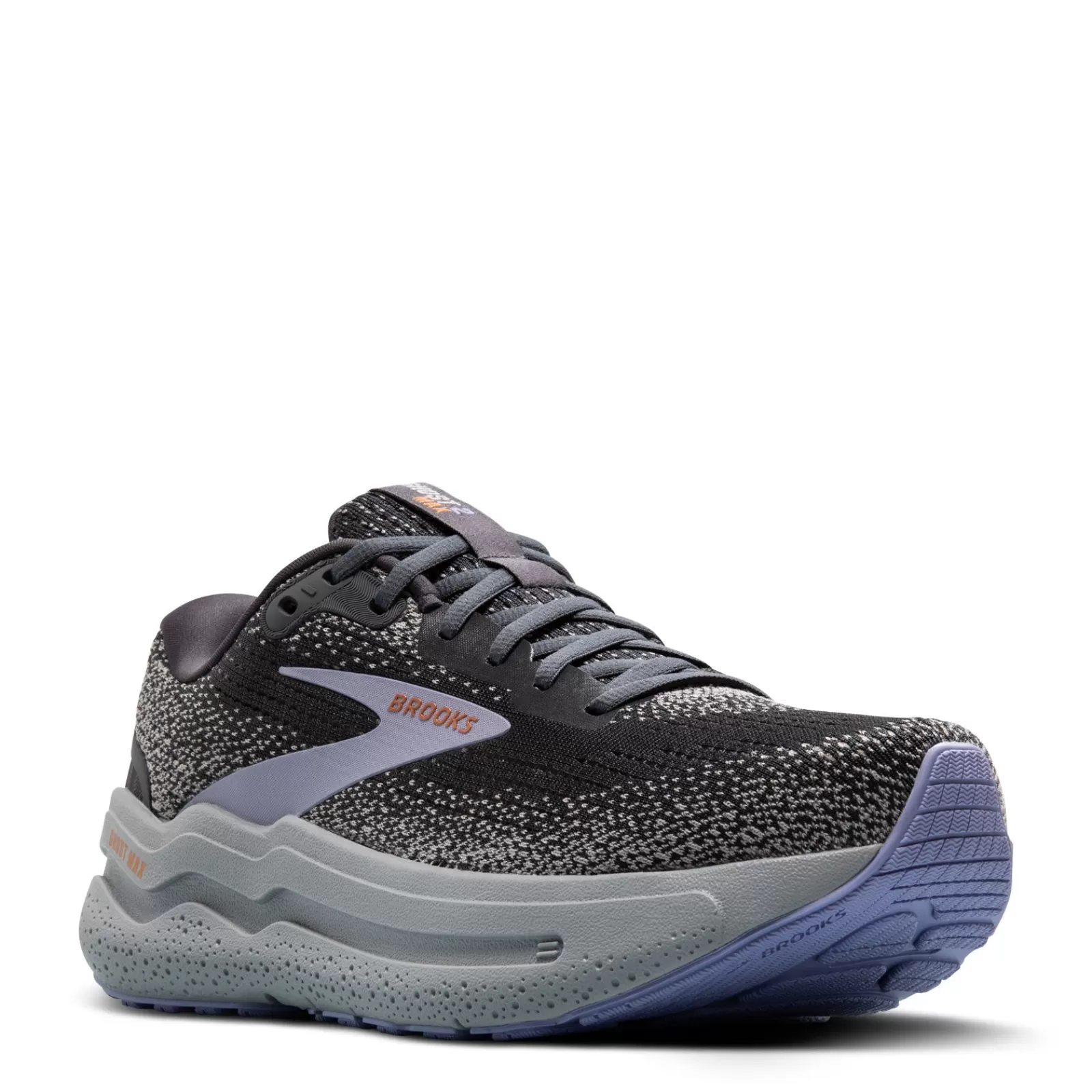 Store Brooks Women's , Ghost Max 2 Running Shoe Ebony/Sweet Lavender/Alloy