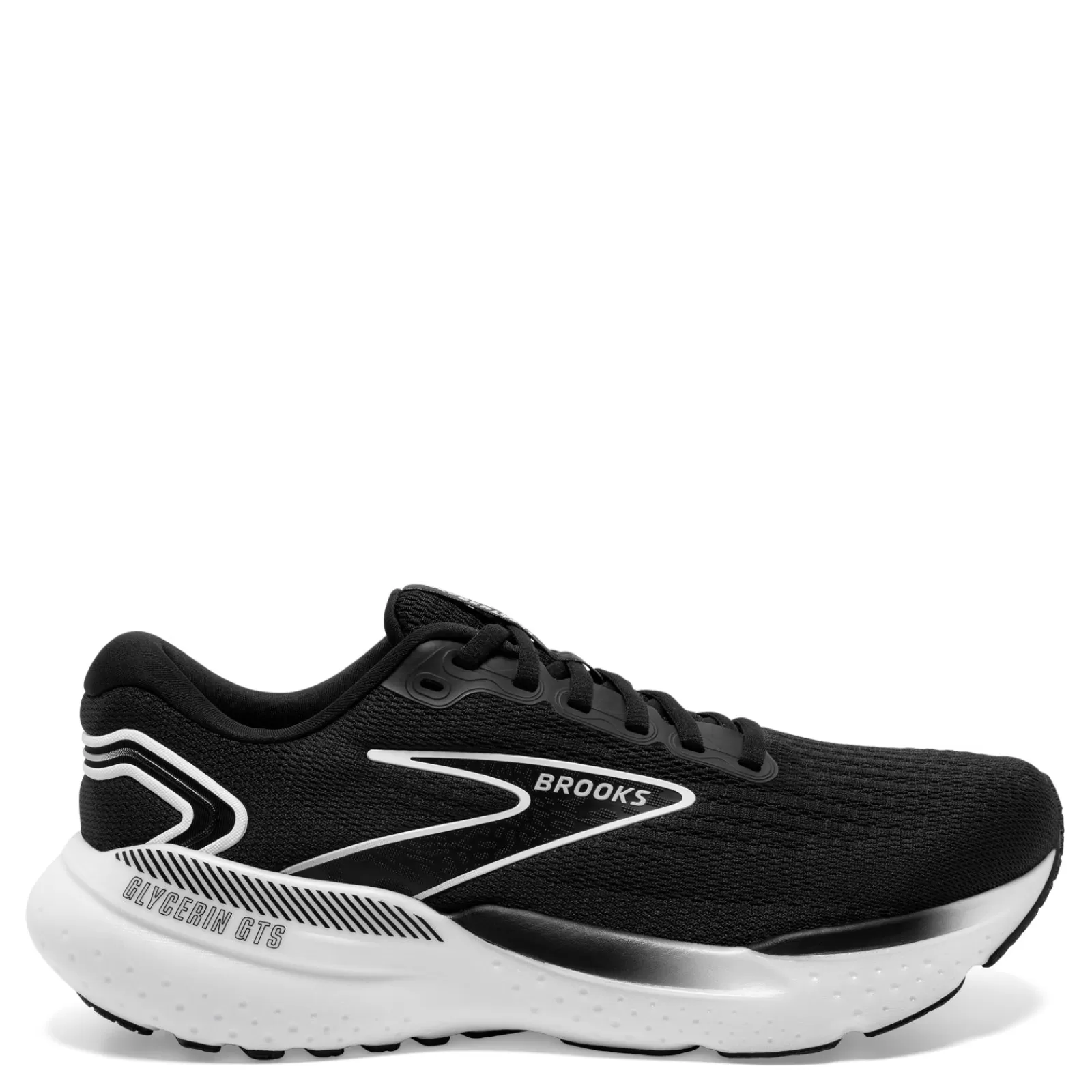 Outlet Brooks Women's , Glycerin GTS 21 Running Shoe Black/Grey/White