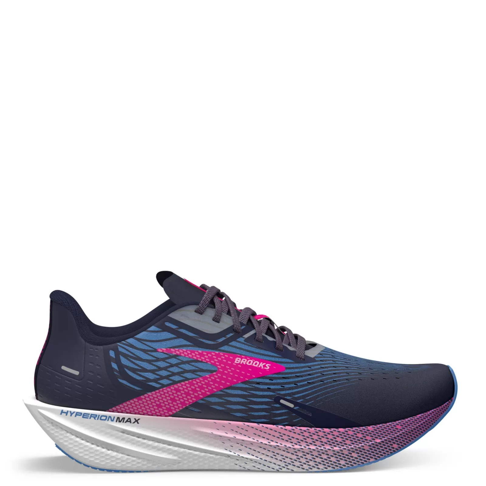 Cheap Brooks Women's , Hyperion Max Running Shoe Navy/Blue/Pink