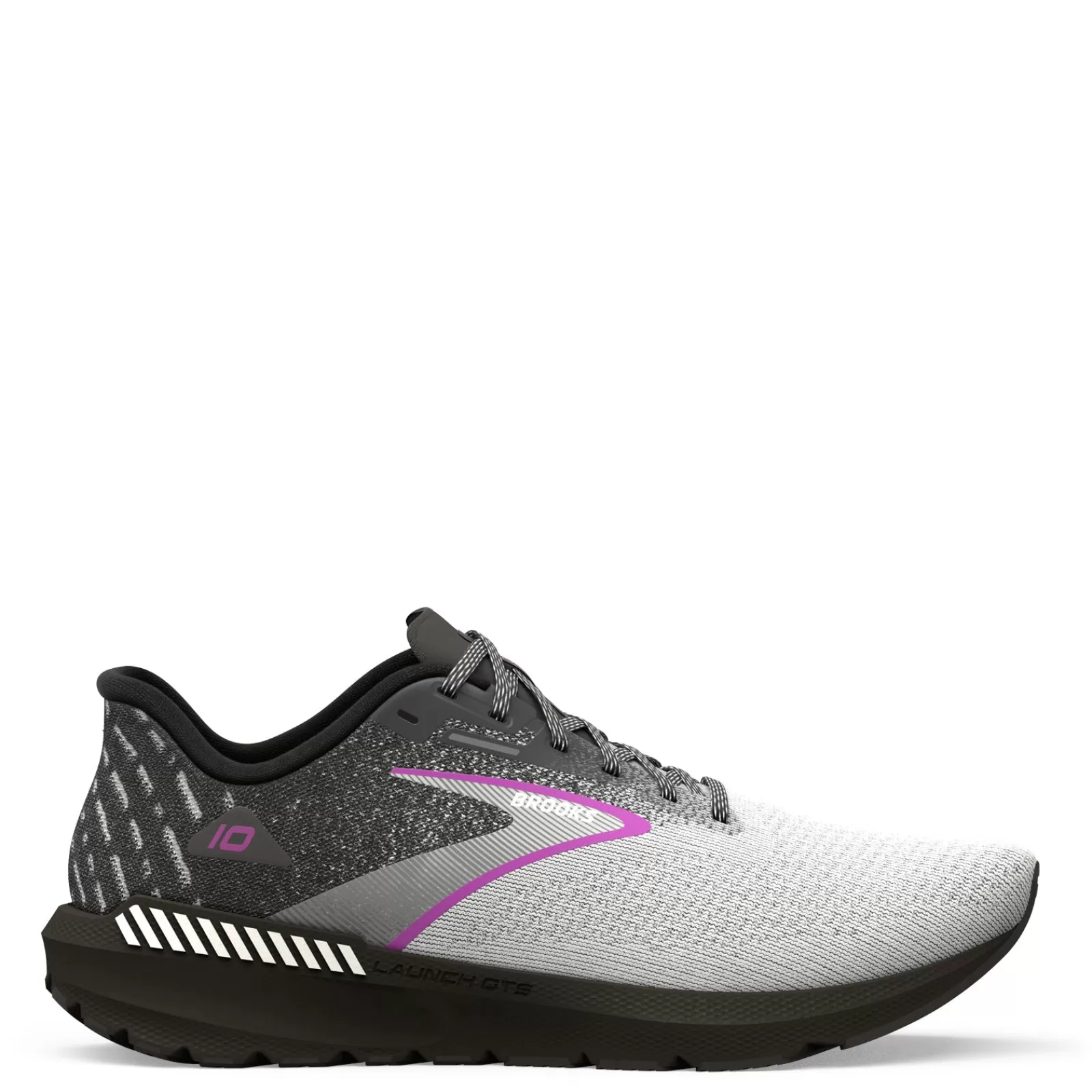 Cheap Brooks Women's , Launch GTS 10 Running Shoe Black/White/Violet