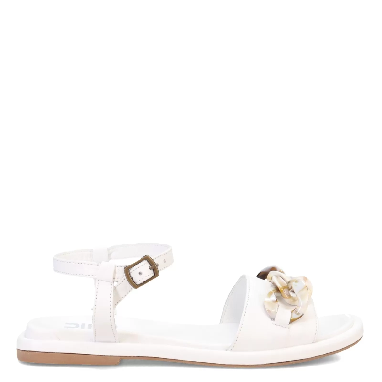 Hot Bueno Women's , Elaine Sandal White