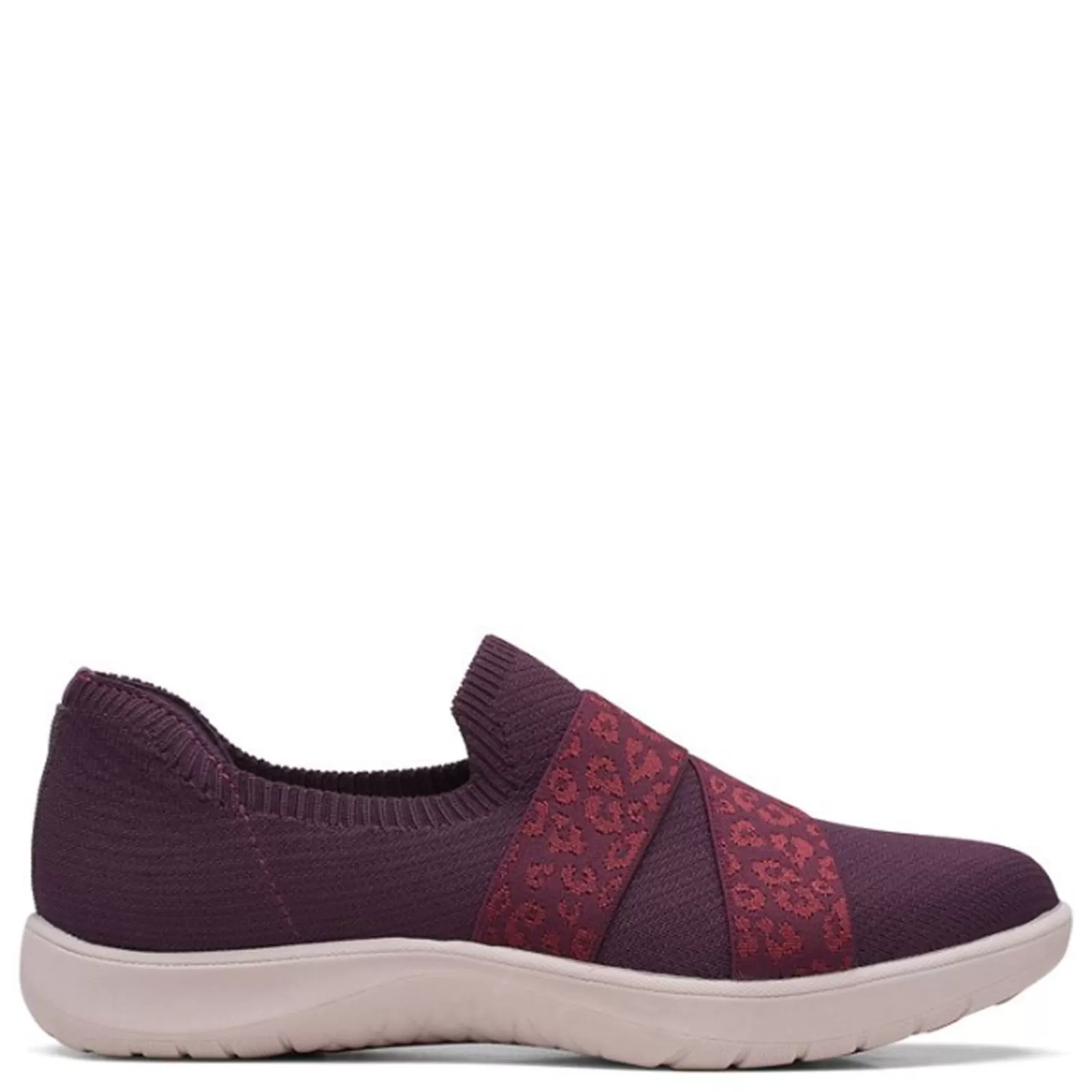 Best Clarks Women's , Adella Stride Slip-On Burgundy