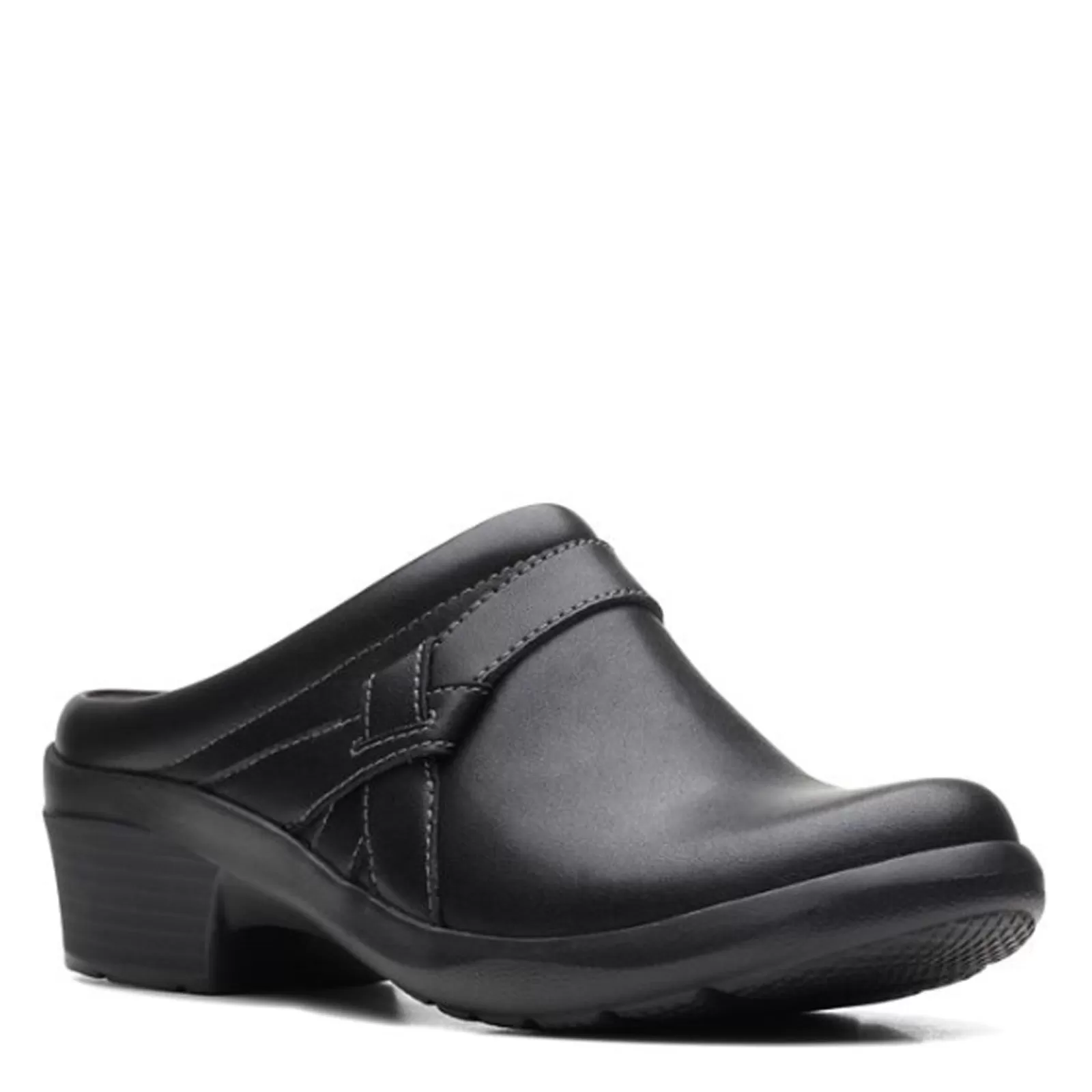 Cheap Clarks Women's , Angie Mist Clog Black