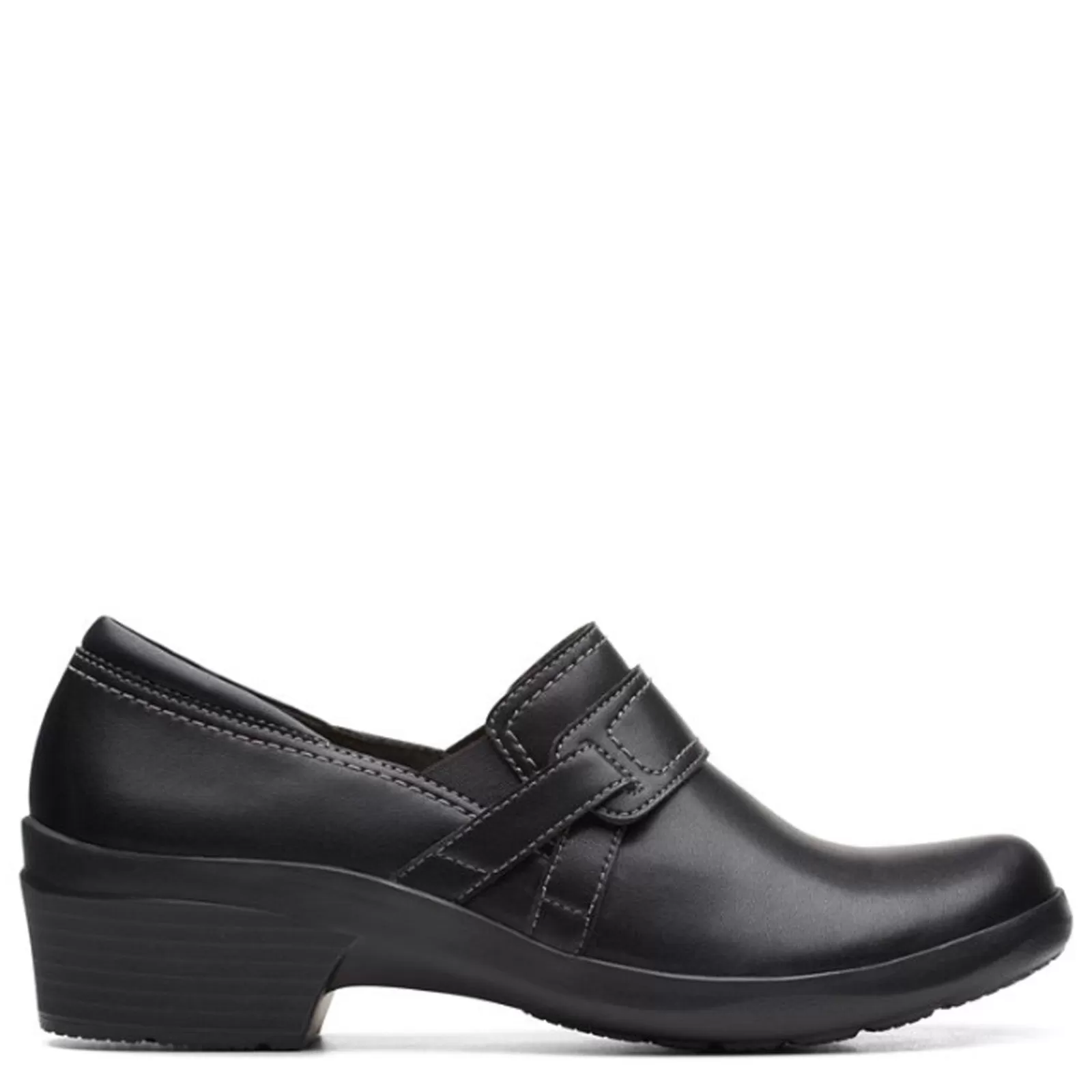 Cheap Clarks Women's , Angie Poppy Slip-On Black