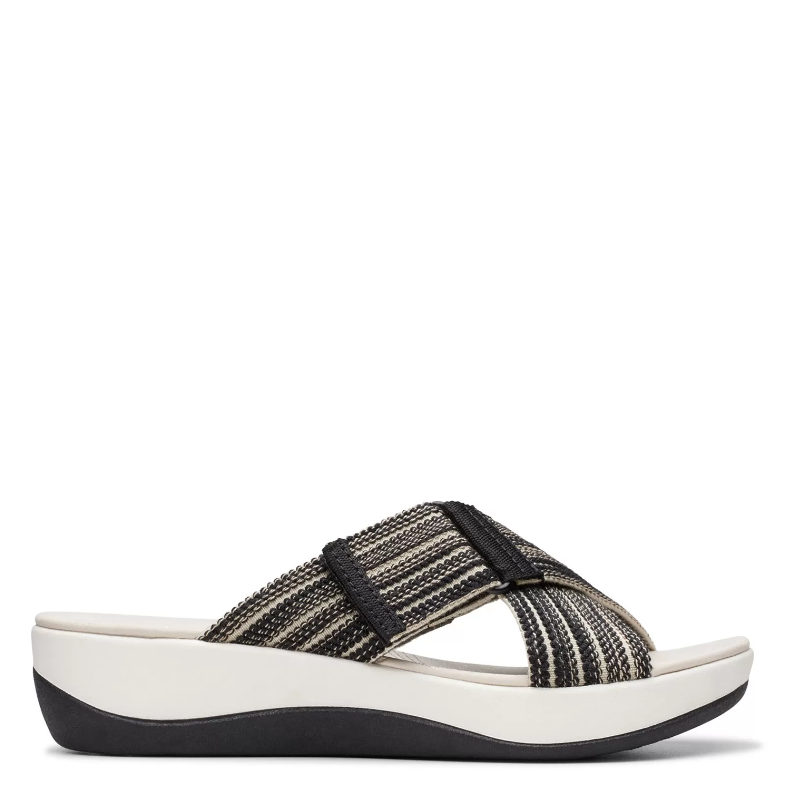 Best Clarks Women's , Arla Wave Sandal Black Combi