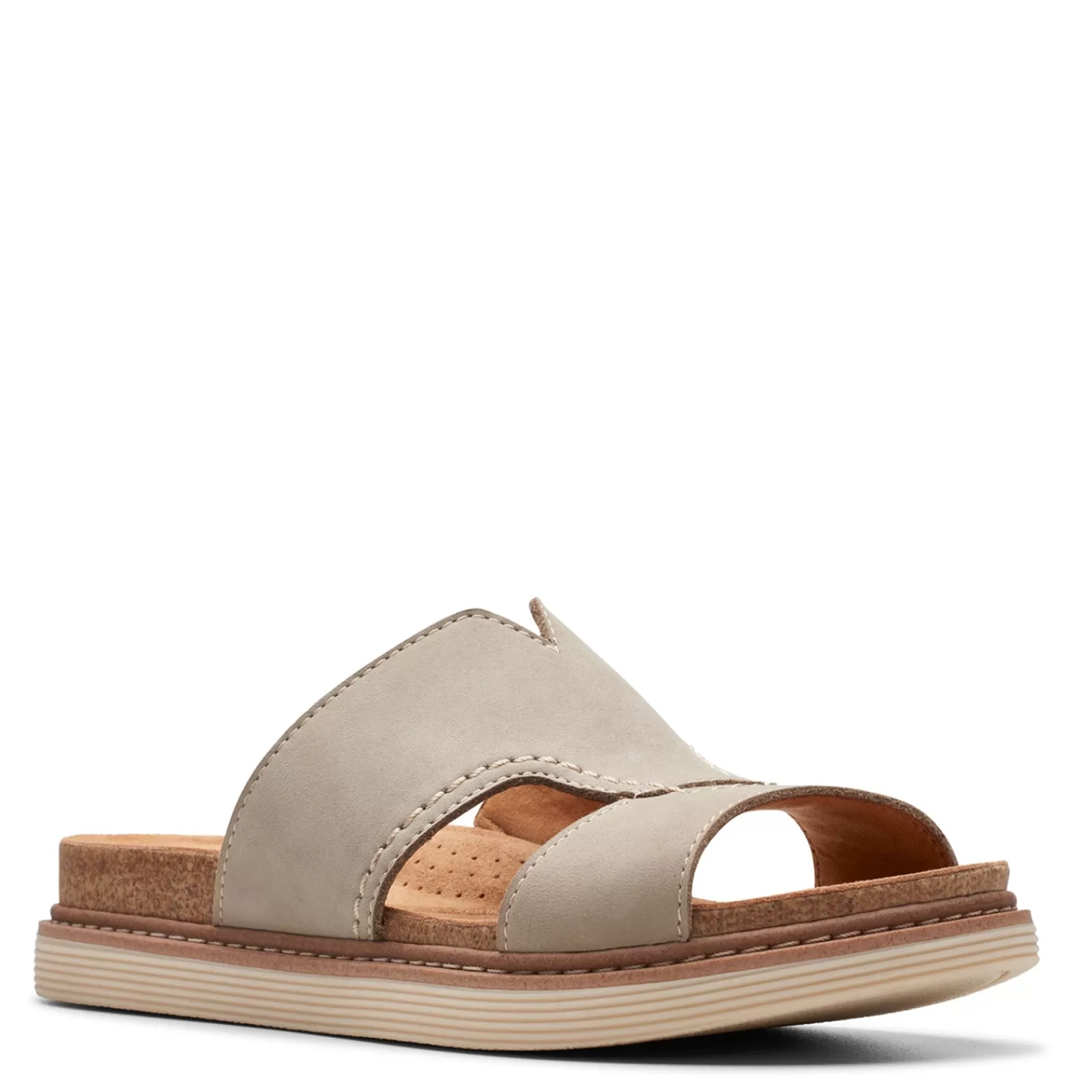 Best Clarks Women's , Arwell Walk Sandal Stone Nubuck