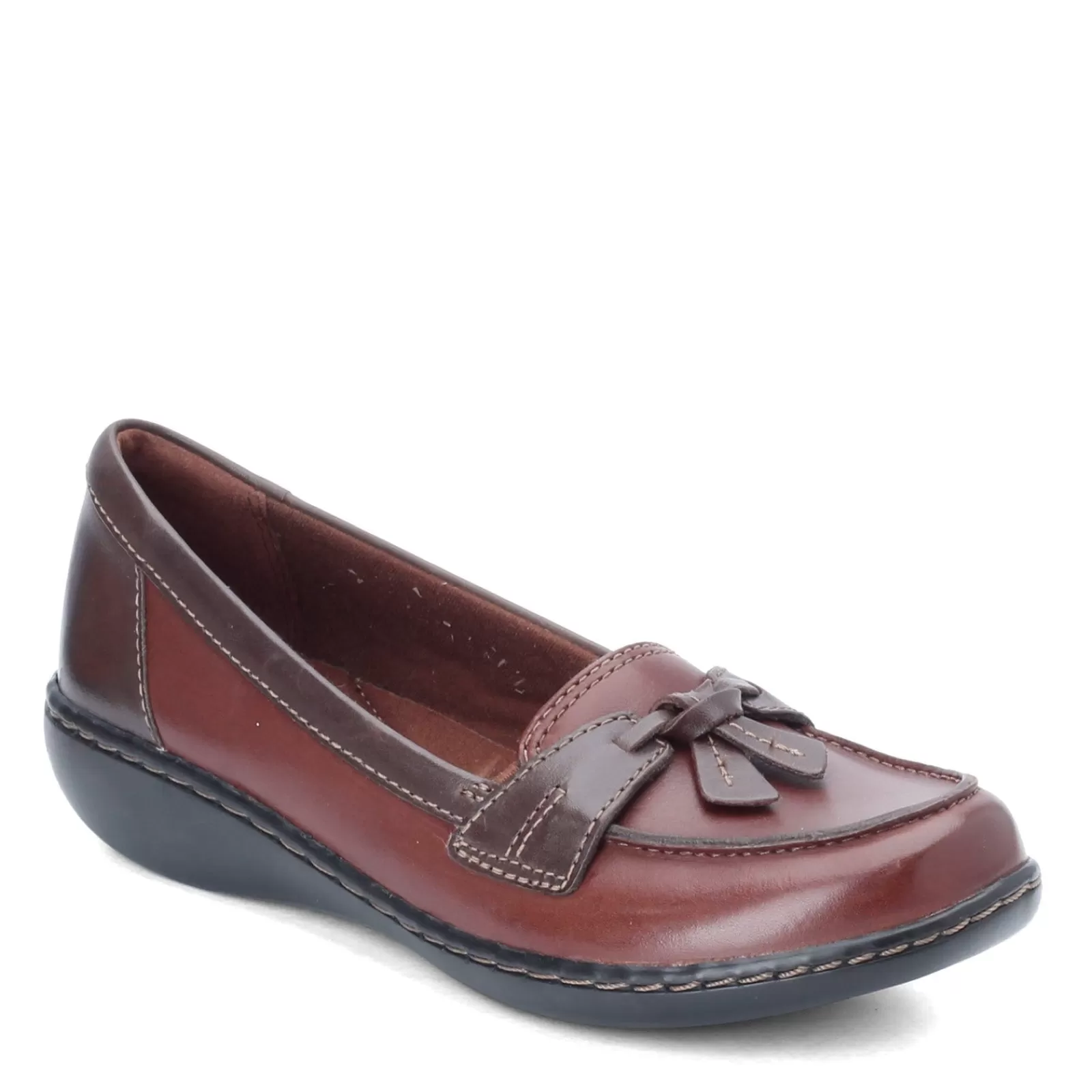 Best Sale Clarks Women's , Ashland Bubble Loafer Brown Multi